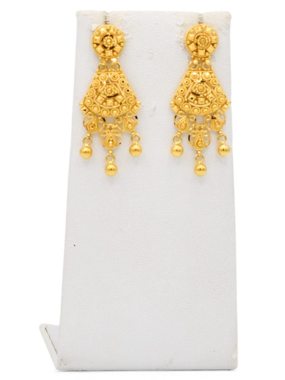 22ct Gold Necklace Set - Roop Darshan