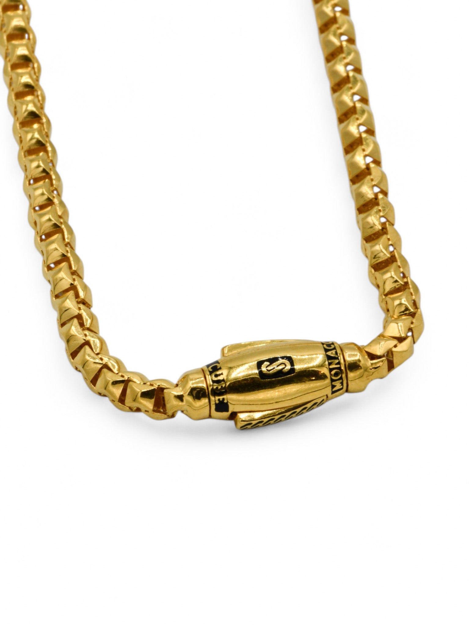 22ct Gold Link Monaco Chain - Roop Darshan