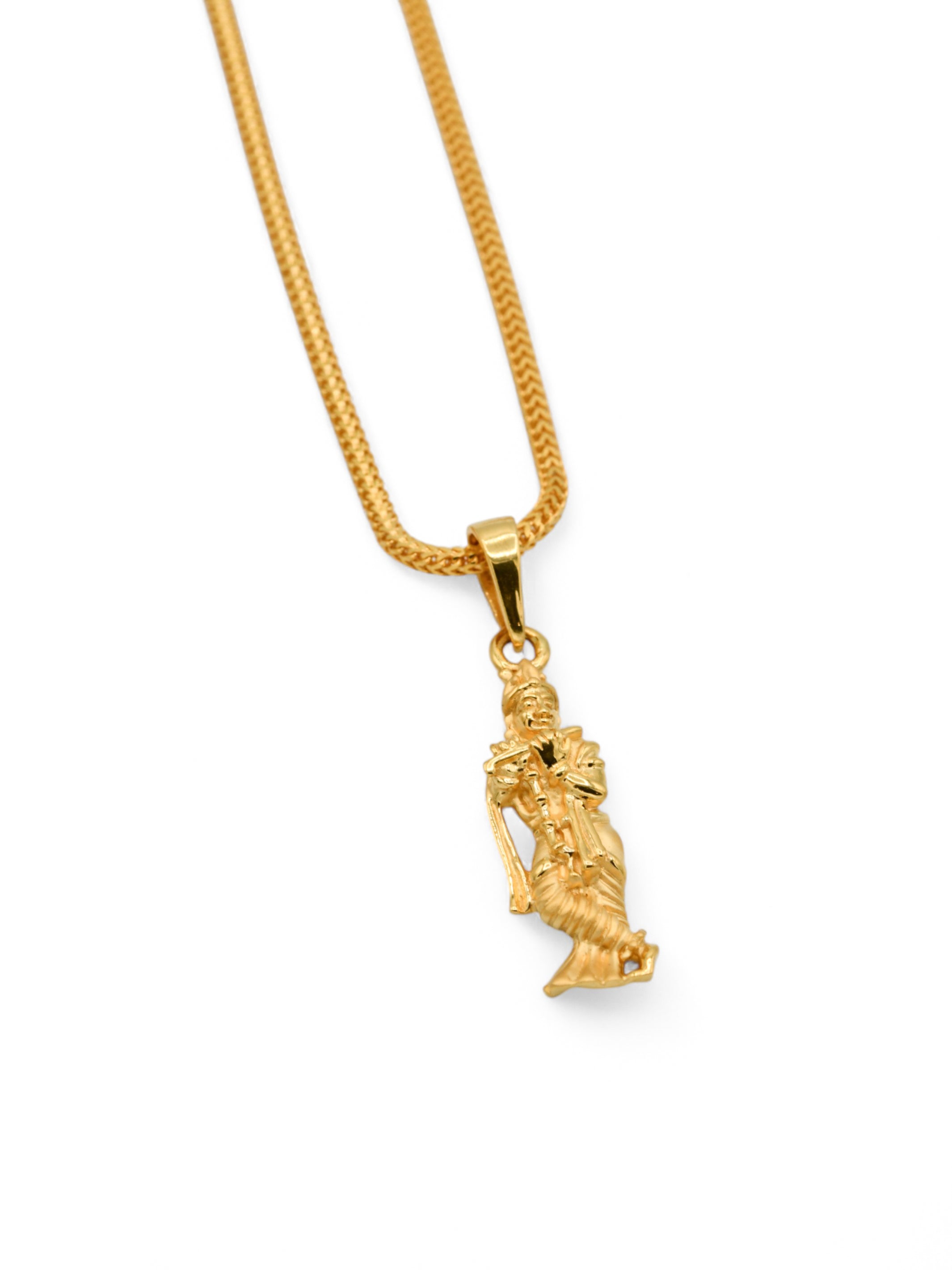 22ct Gold Krishna Pendant