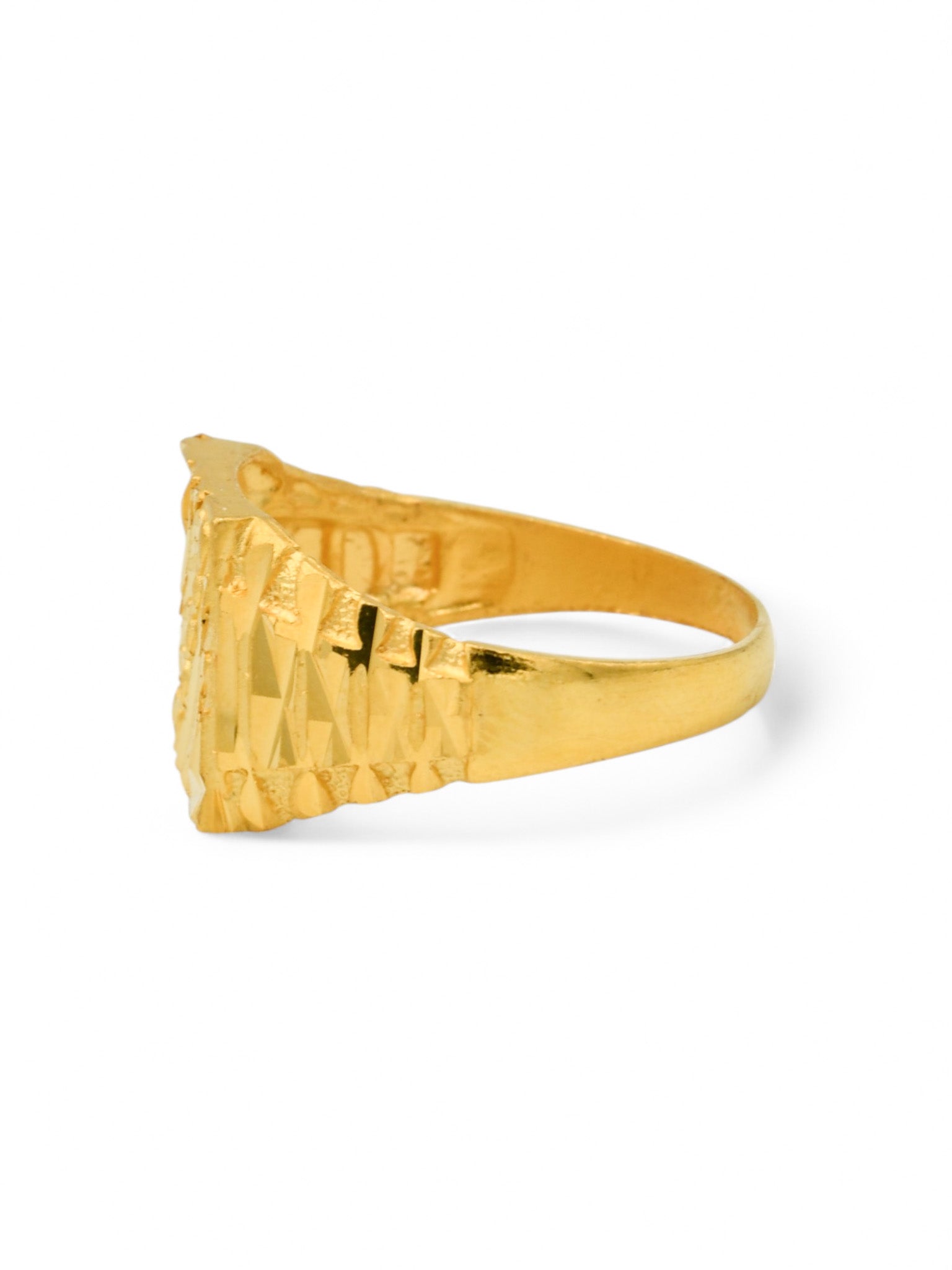 22ct Gold Mens Ring - Roop Darshan
