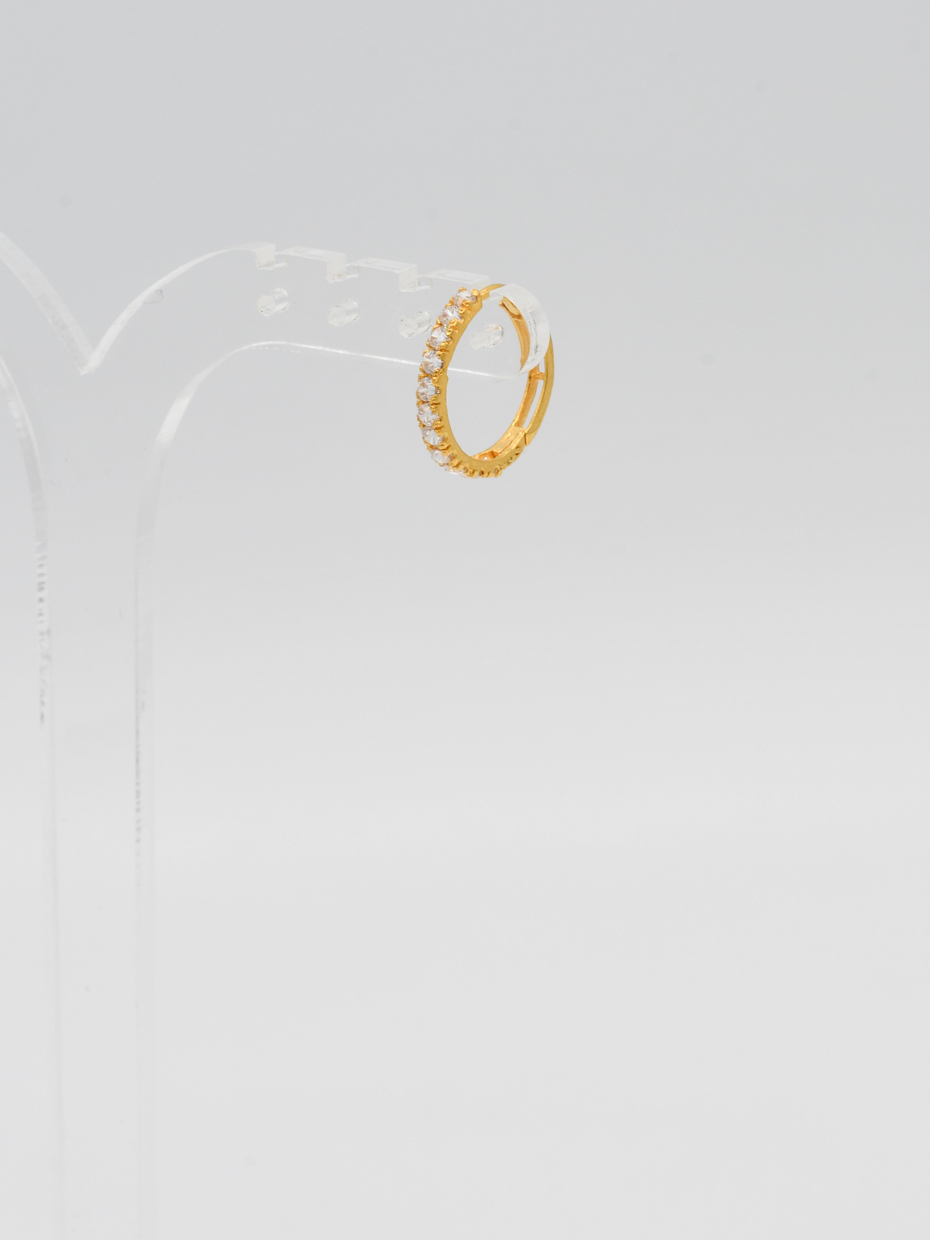 22ct Gold CZ Bali