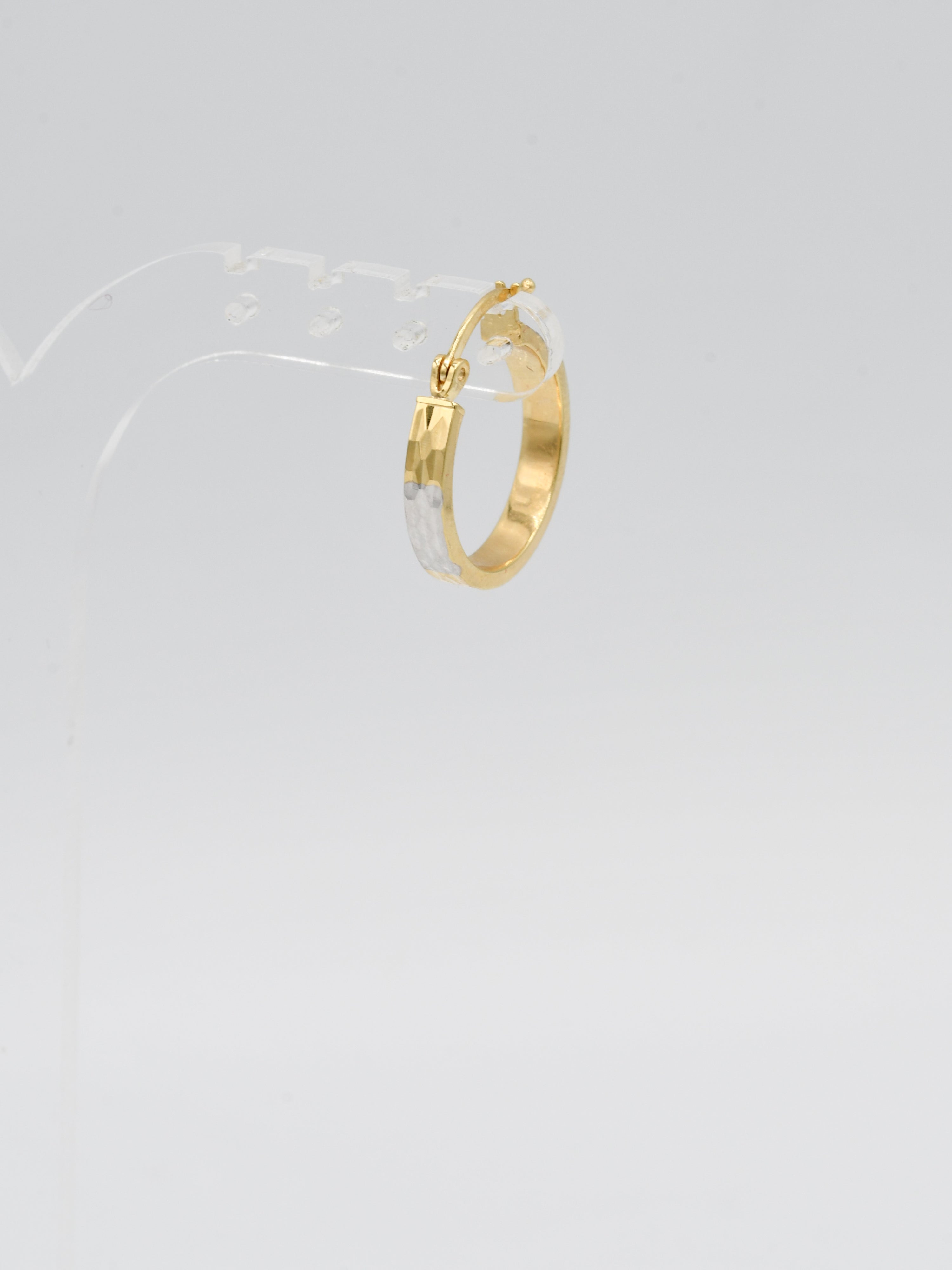18ct Gold Two Tone Bali - Roop Darshan