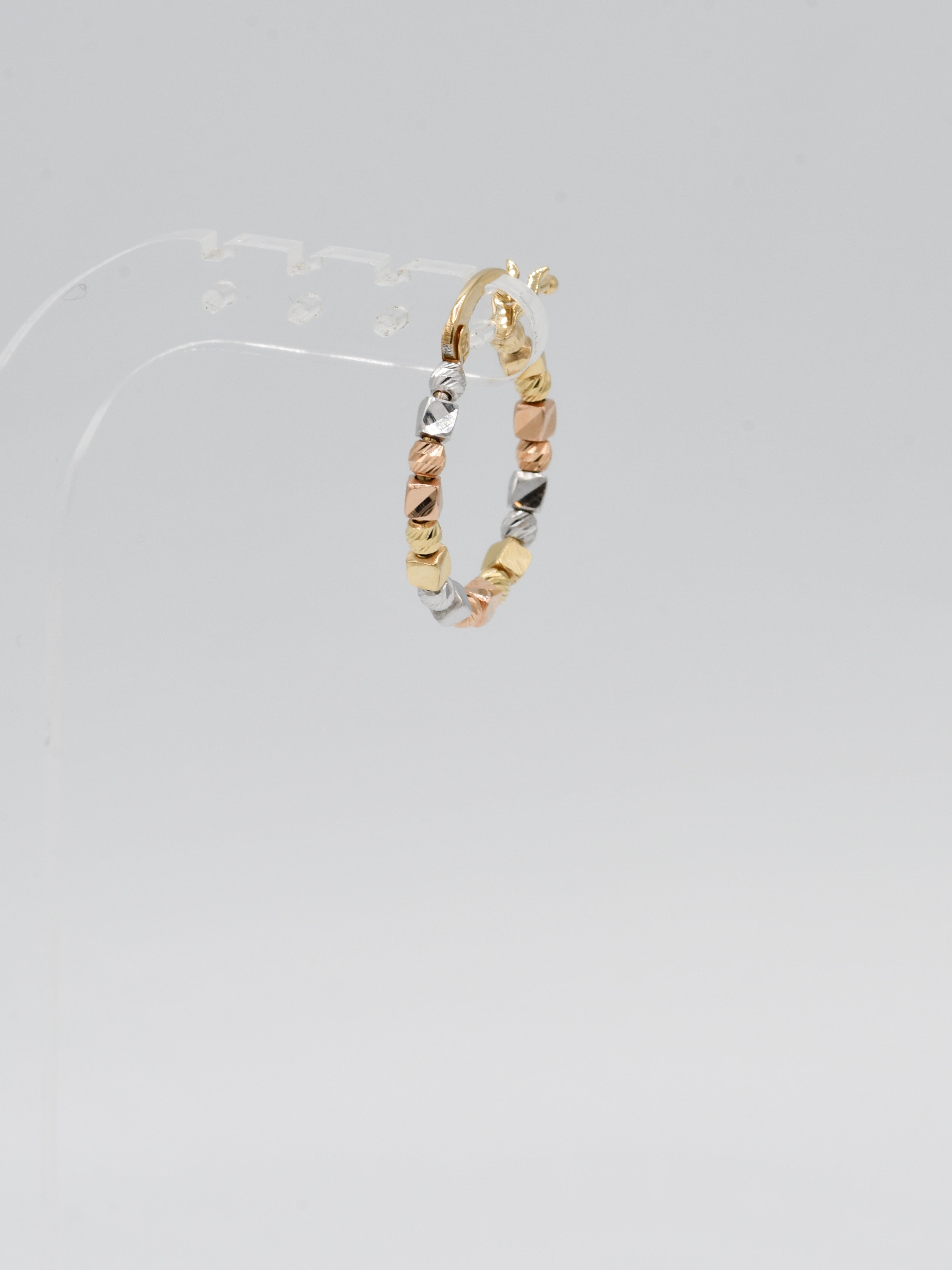 18ct Gold Two Tone Bali - Roop Darshan