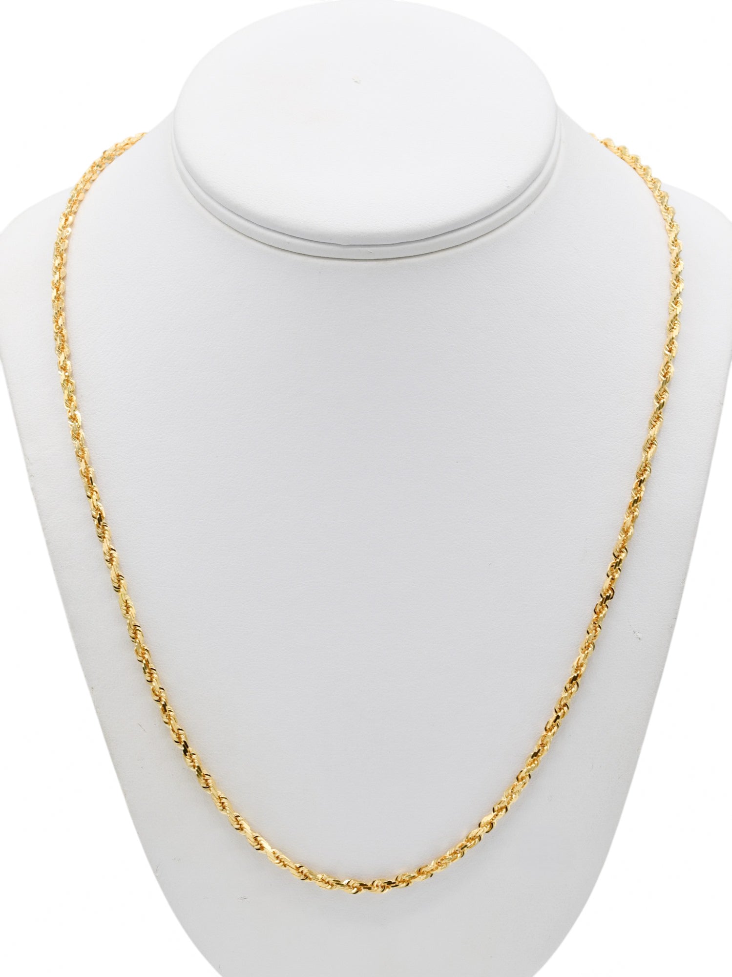 18ct Gold Rope Chain - Roop Darshan