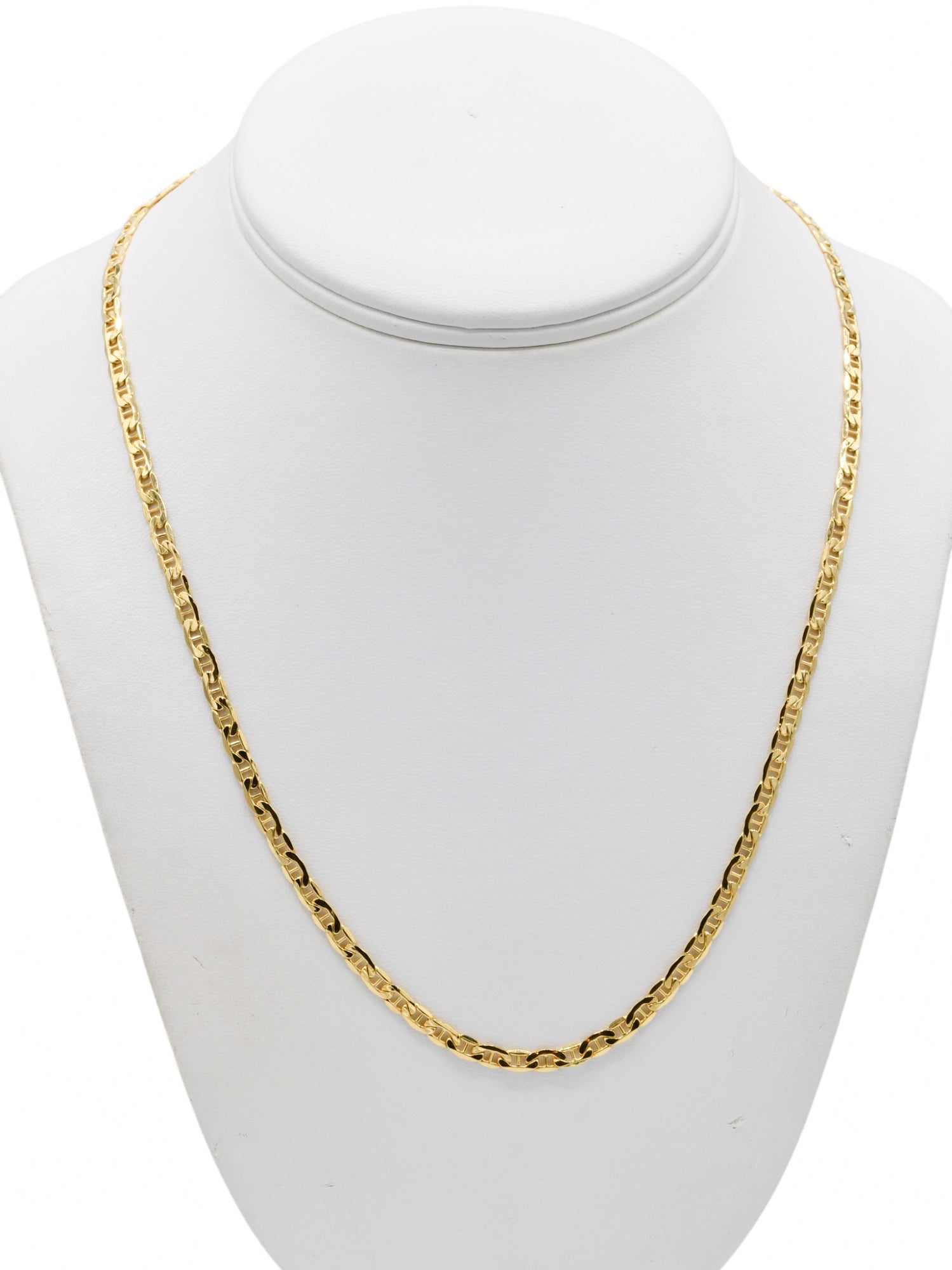 18ct Mariner Anchor Link Chain
