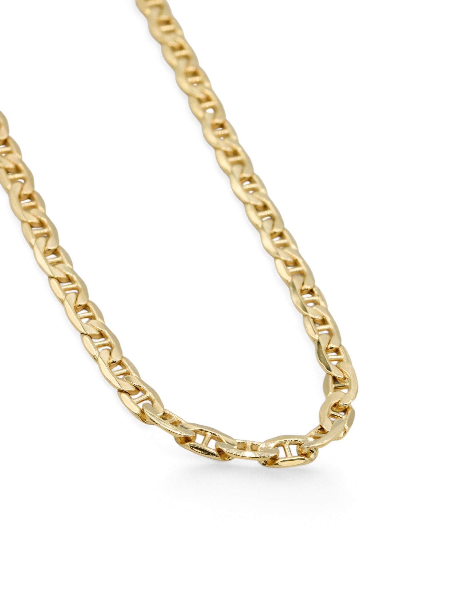 18ct Mariner Anchor Link Chain