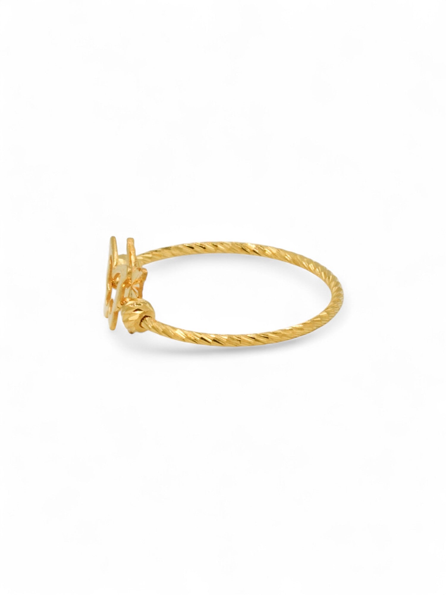 22ct Gold Butterfly Ladies Ring