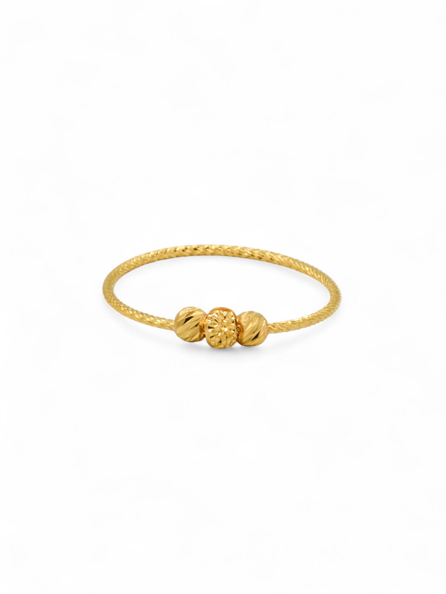 22ct Gold Ball Ladies Ring