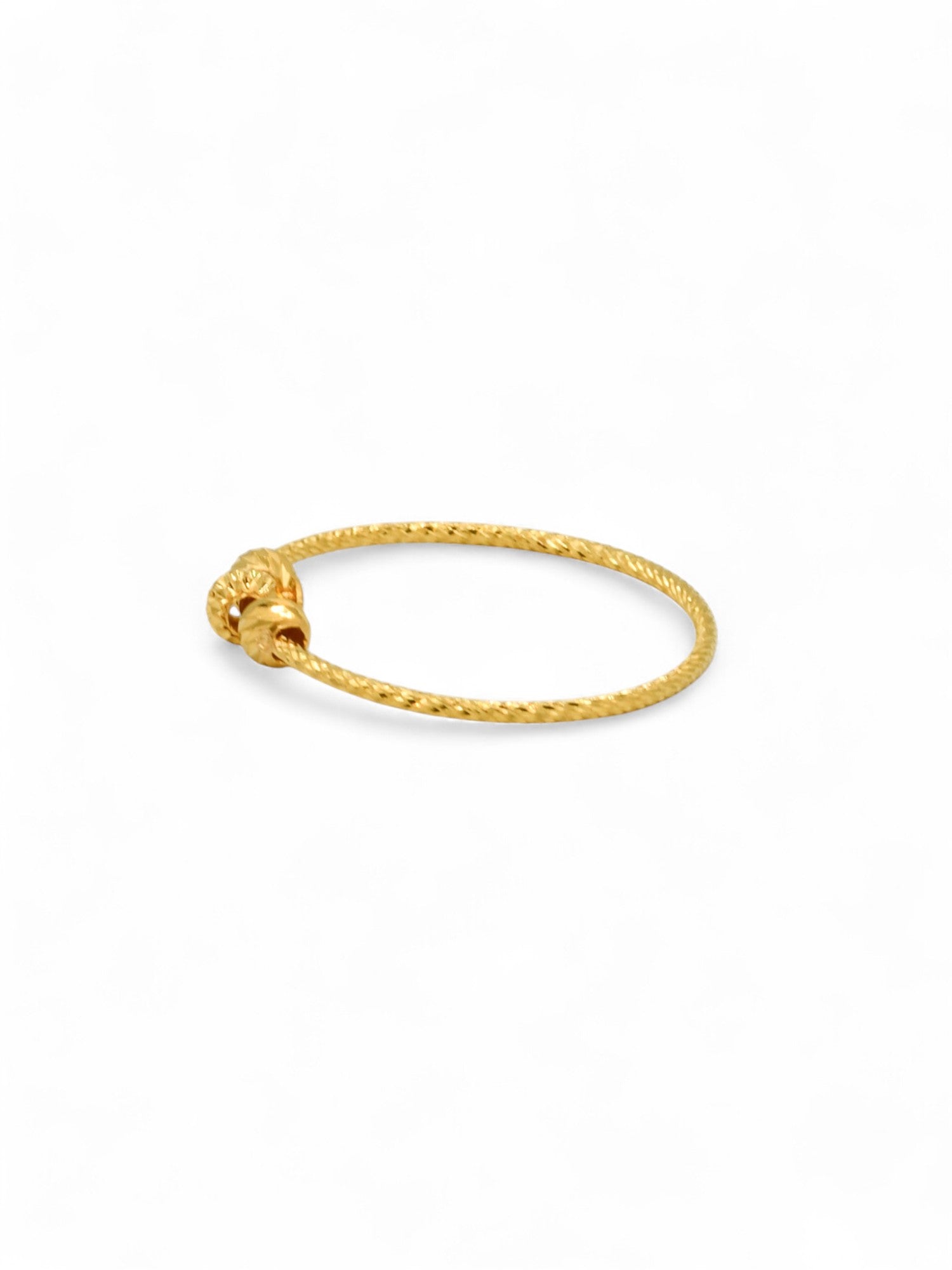 22ct Gold Ball Ladies Ring