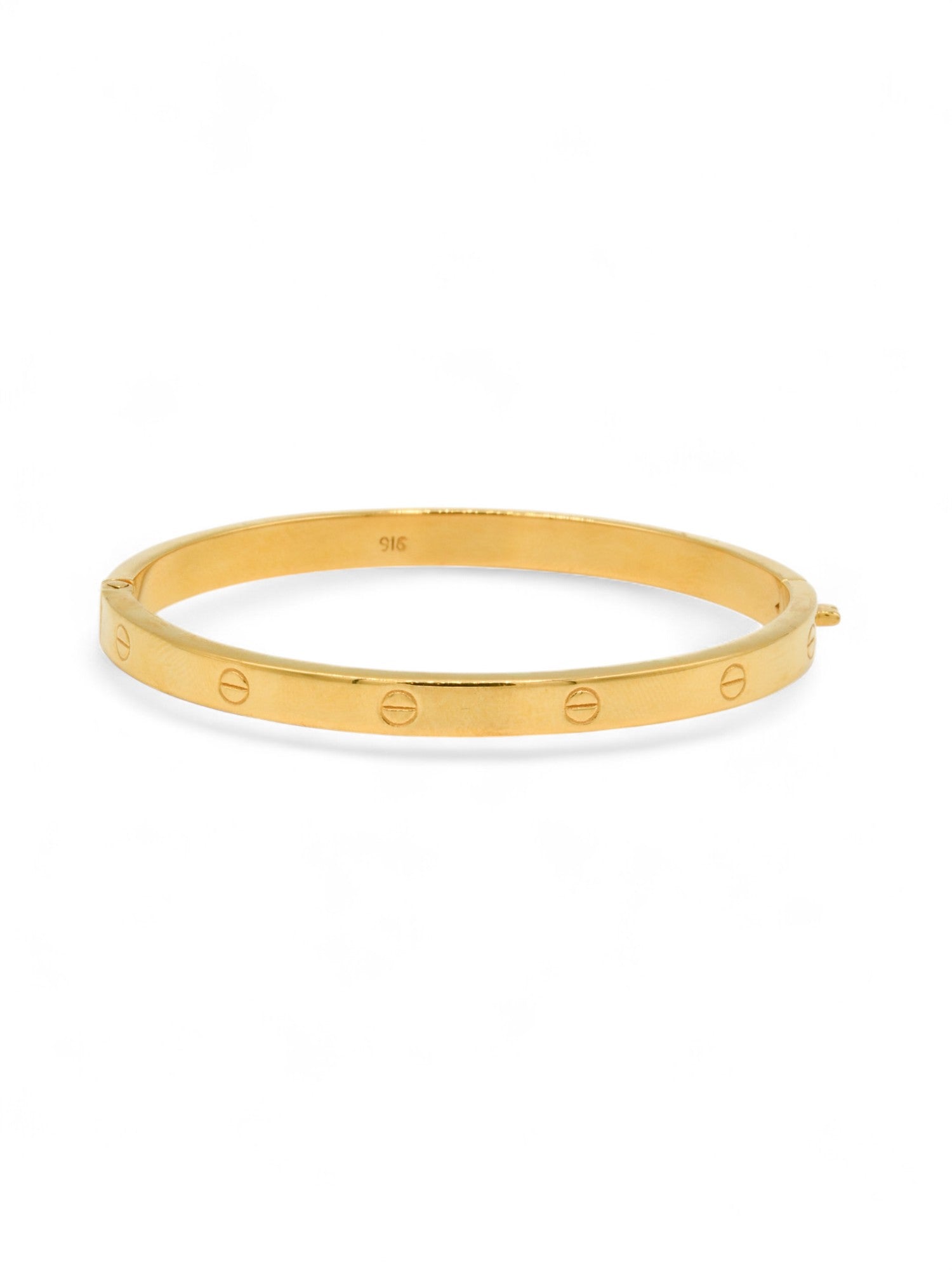 22ct Gold Ladies Bangle
