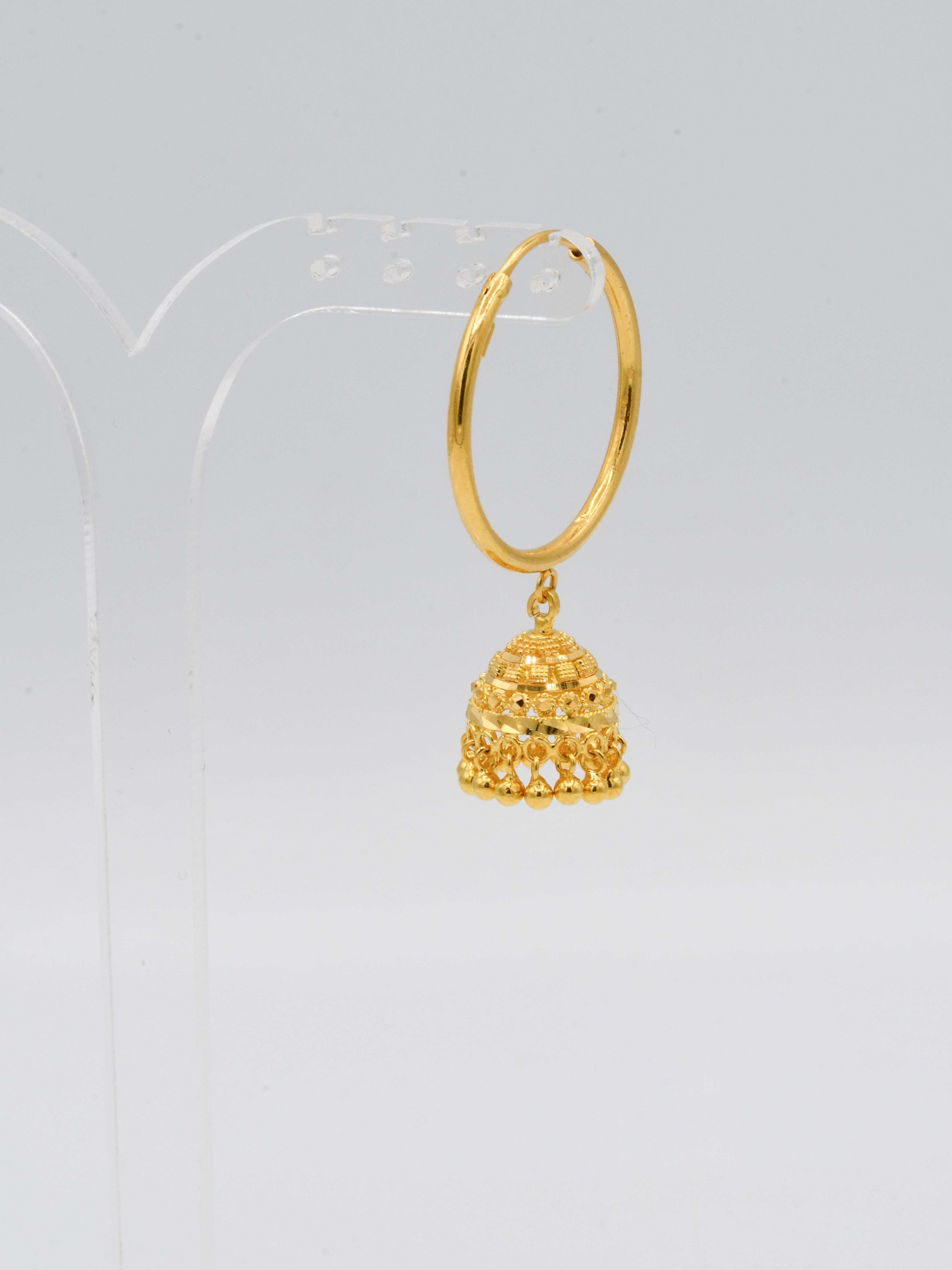 22ct Gold Jhumki Bali