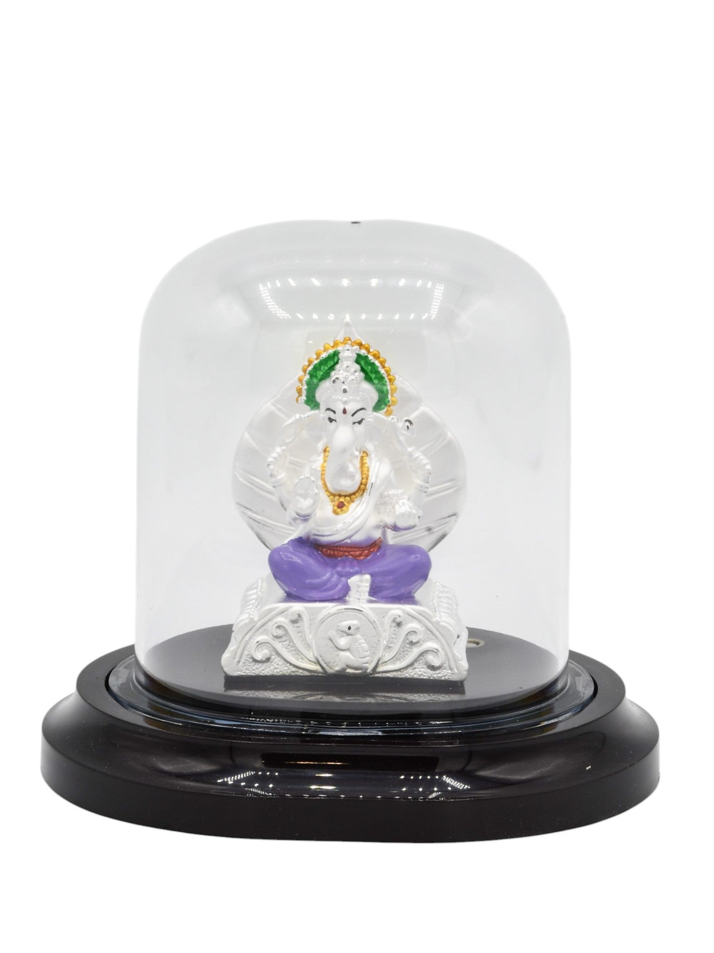 Silver Ganesh Murti - Roop Darshan