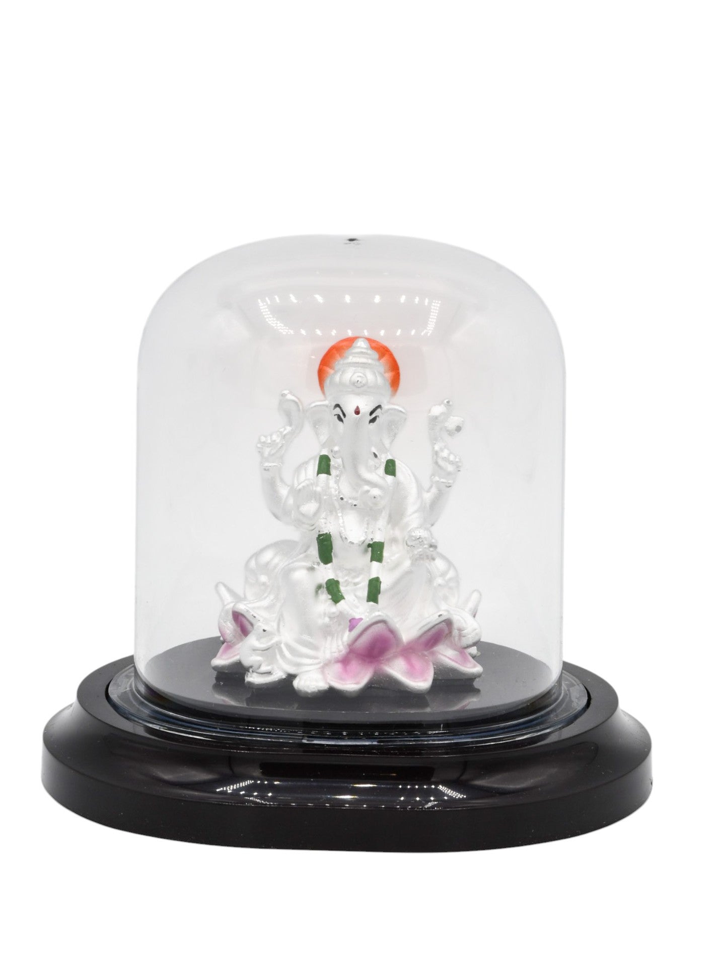 Silver Ganesh Murti - Roop Darshan