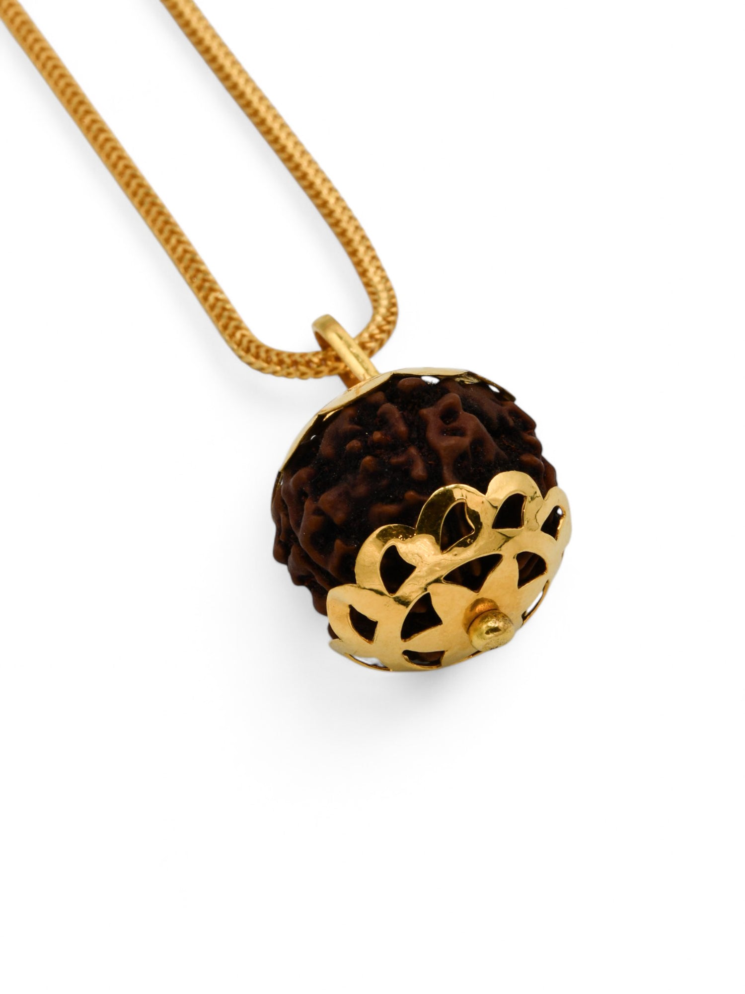 22ct Gold Rudraksh Pendant - Roop Darshan