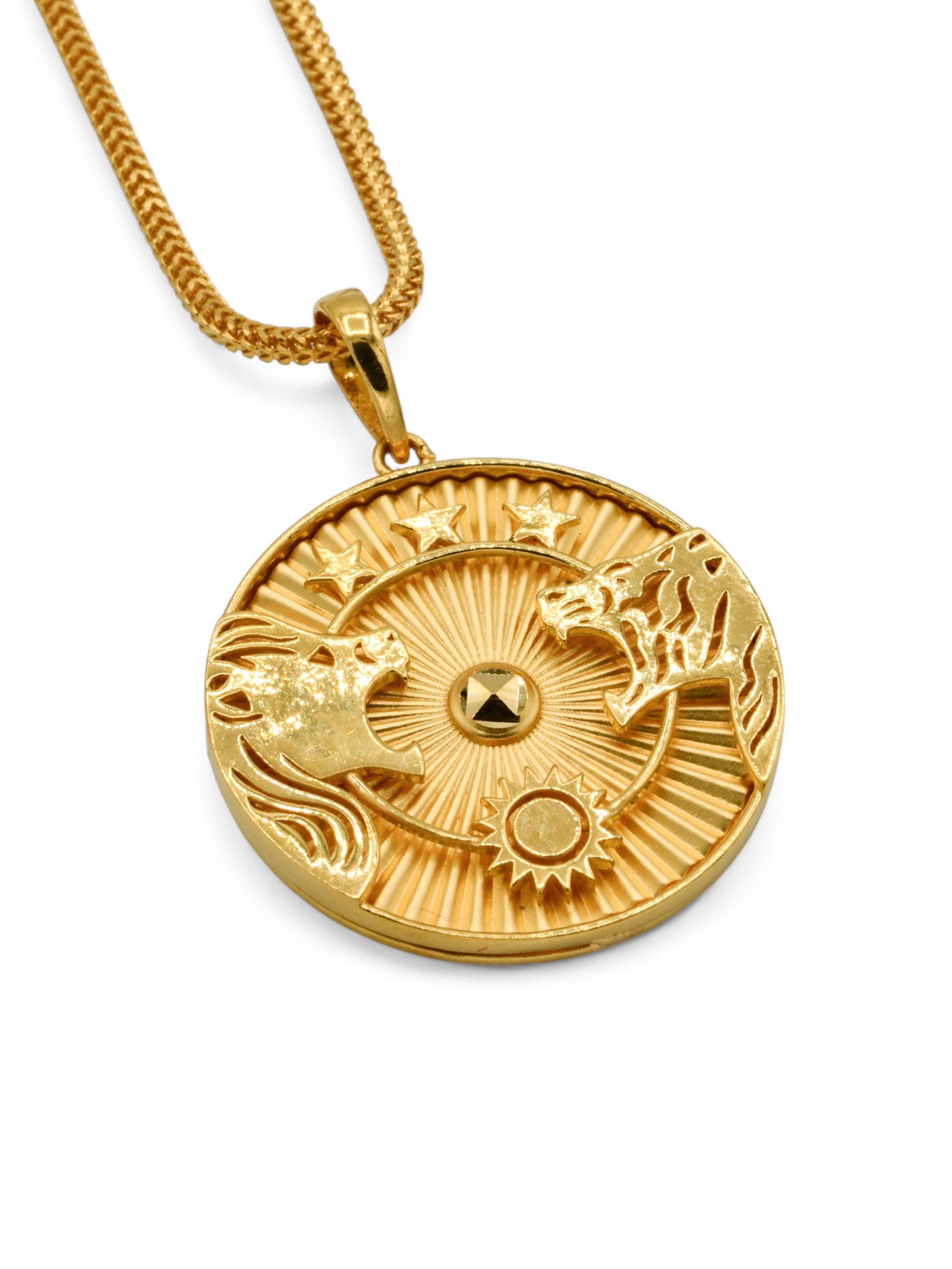 22ct Gold Pendant - Roop Darshan