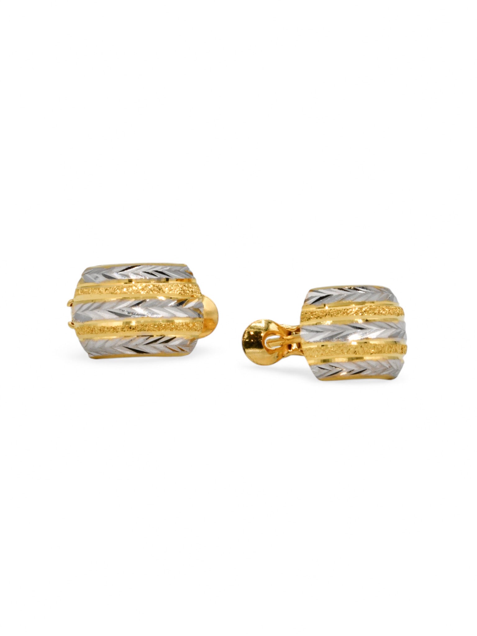 22ct Gold Two Tone Spring Bali