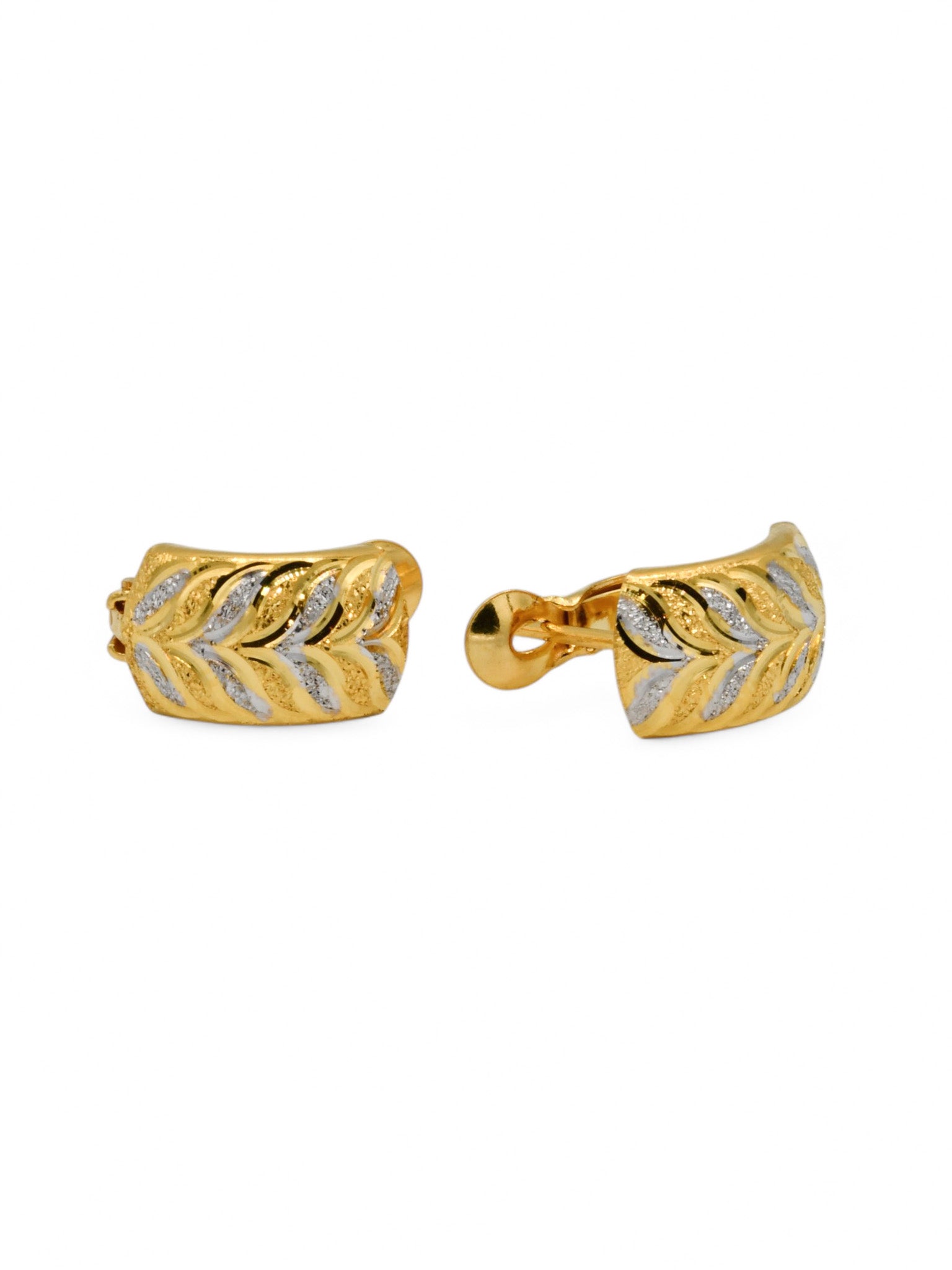 22ct Gold Two Tone Spring Bali