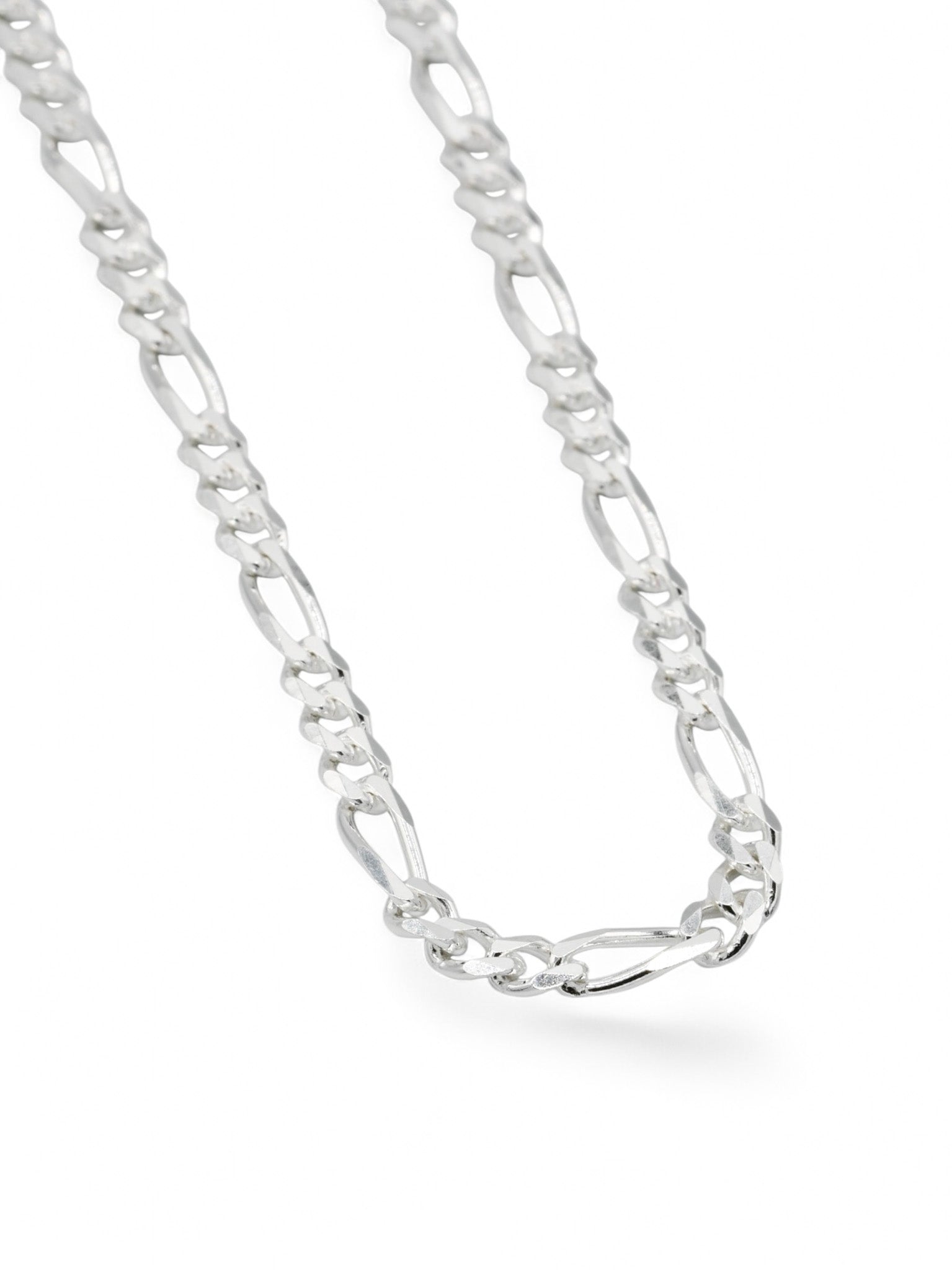 Silver Figaro Chain