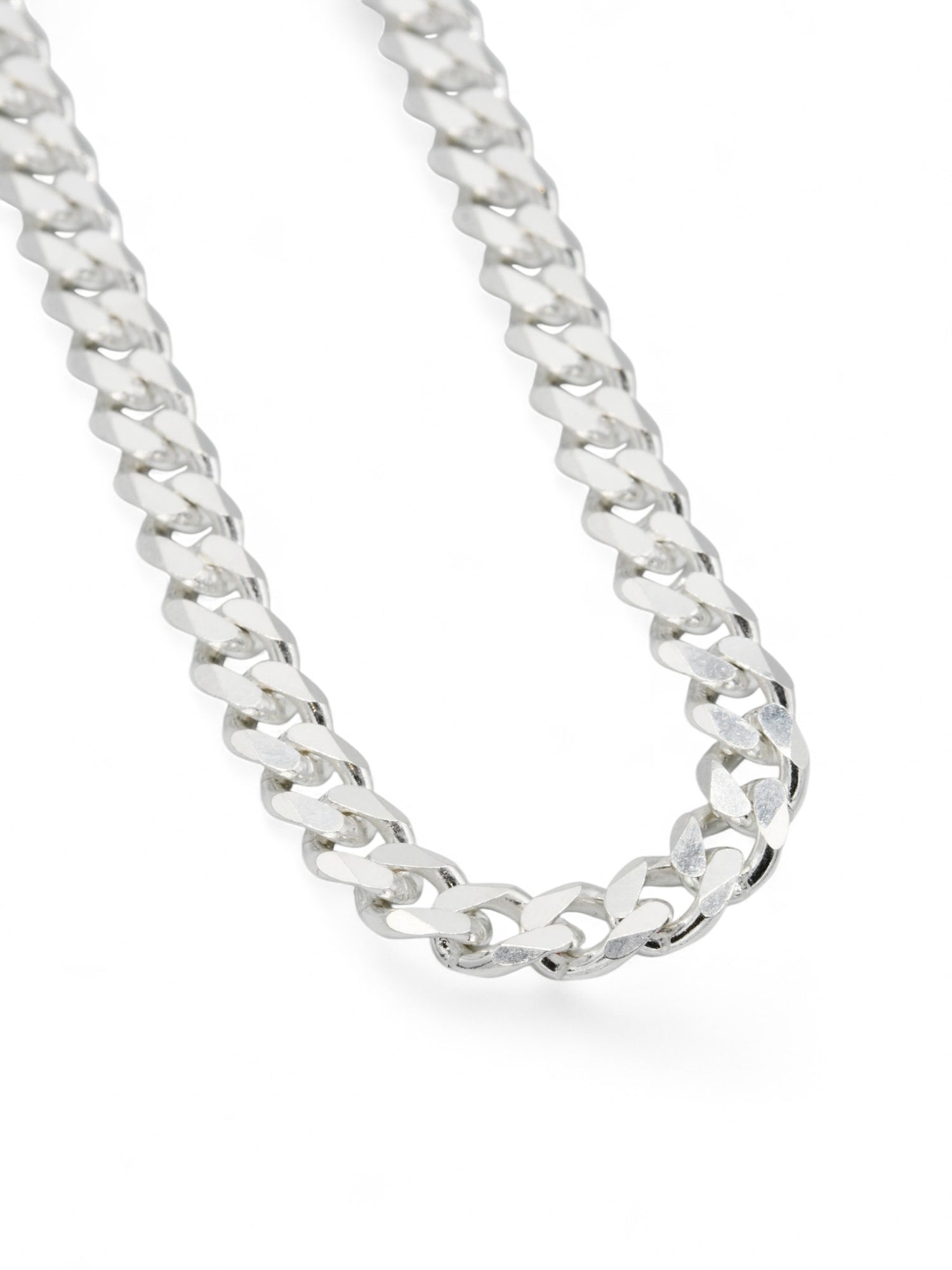 Silver Curb Chain - Roop Darshan
