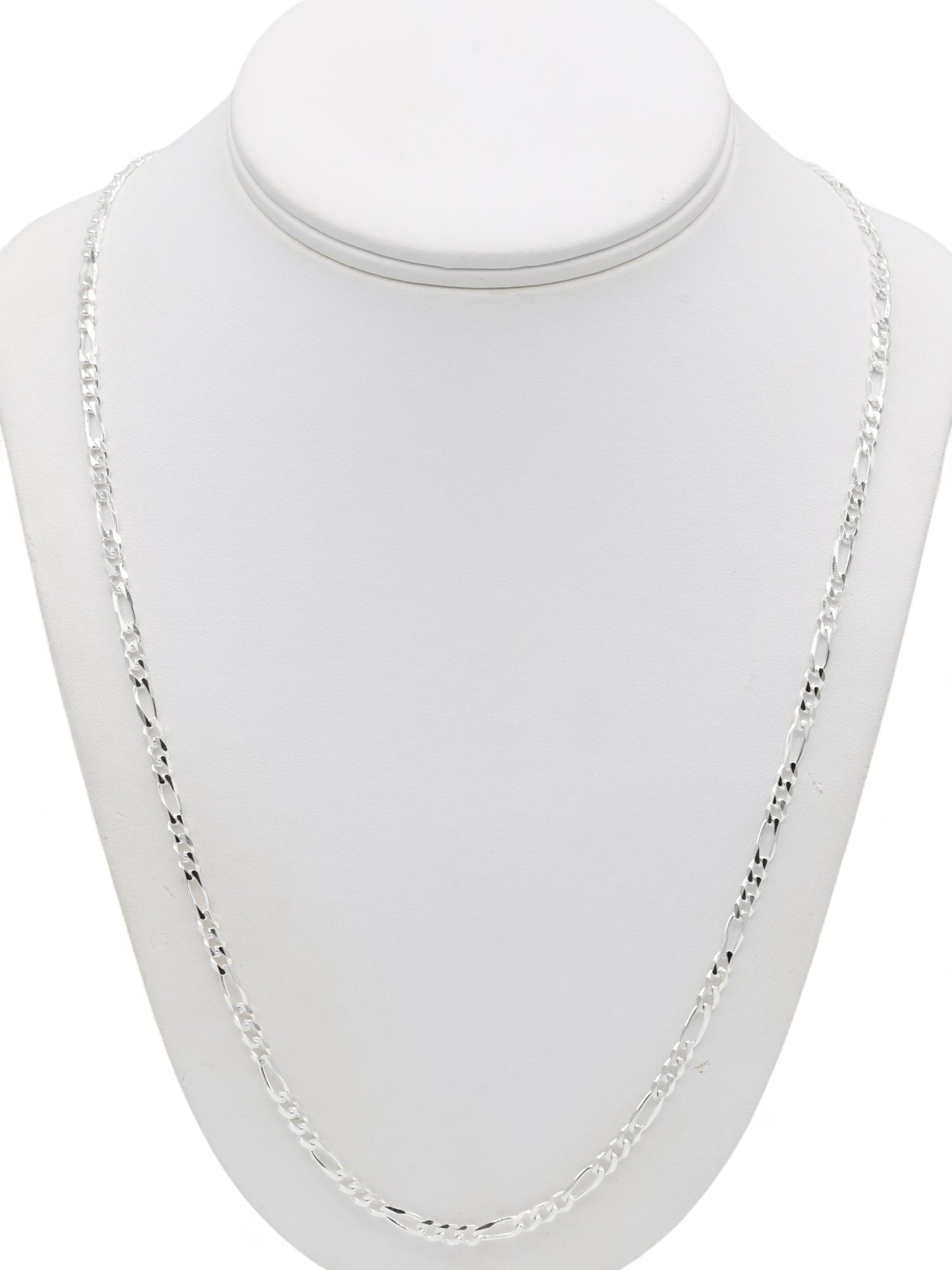 Silver Figaro Chain - Roop Darshan