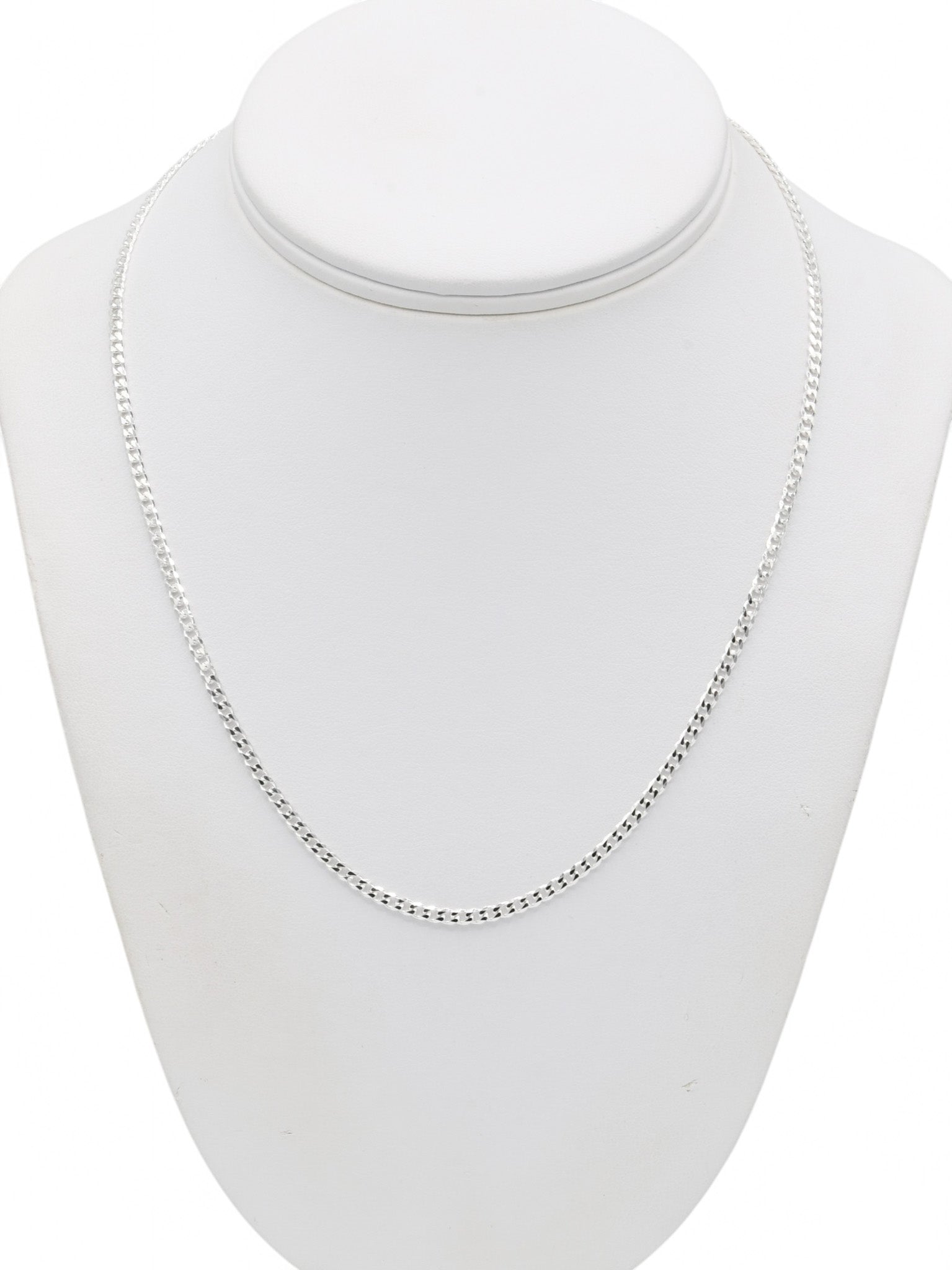 Silver Curb Chain