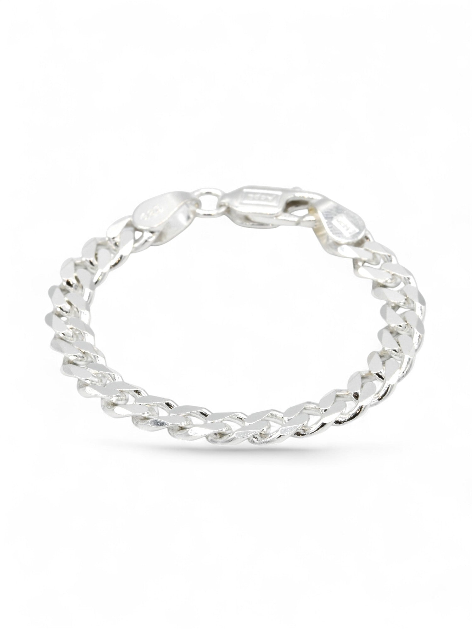 925 Sterling Silver Curb Baby Bracelet - Roop Darshan