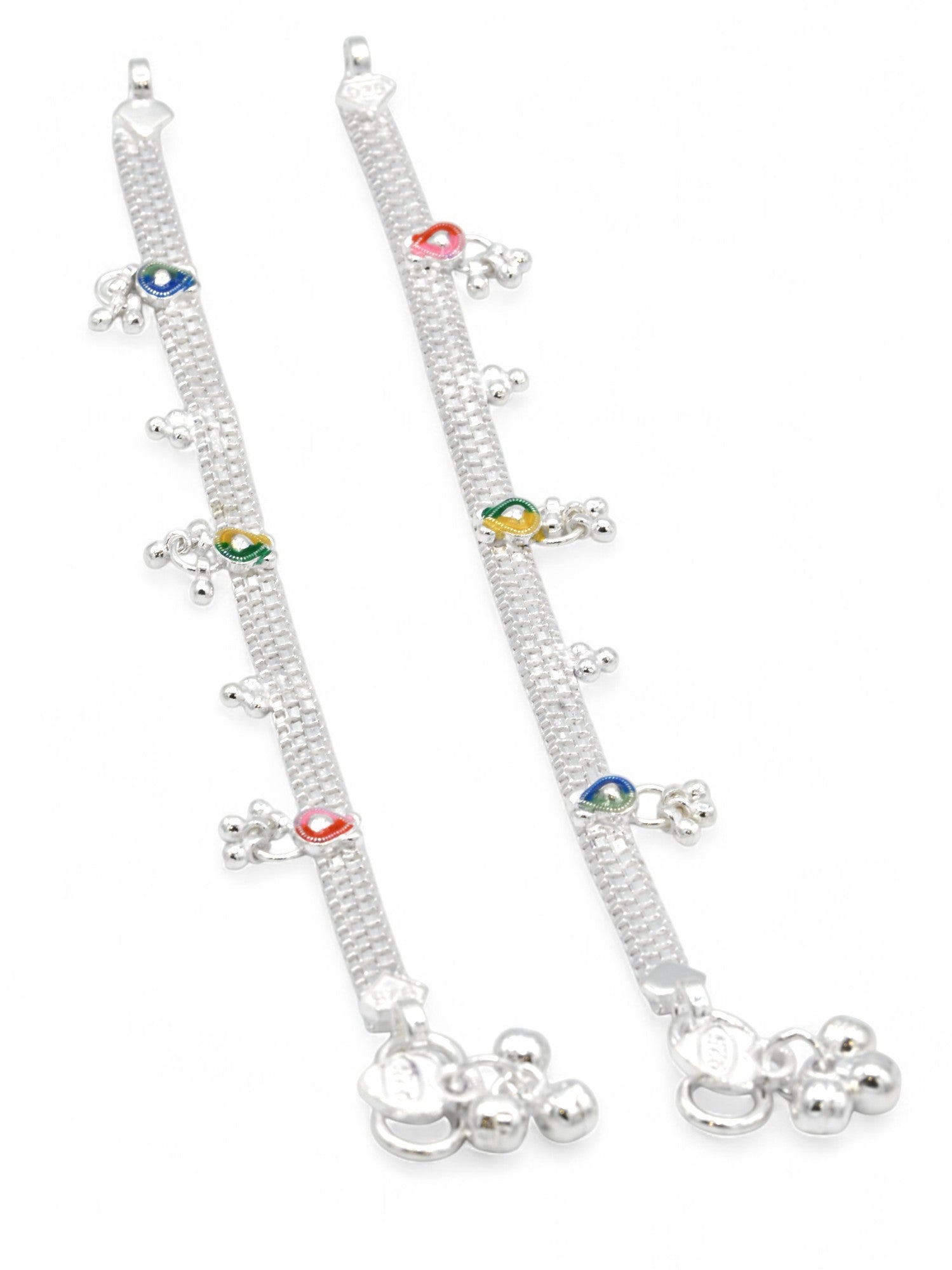 Silver Baby Anklet - Roop Darshan