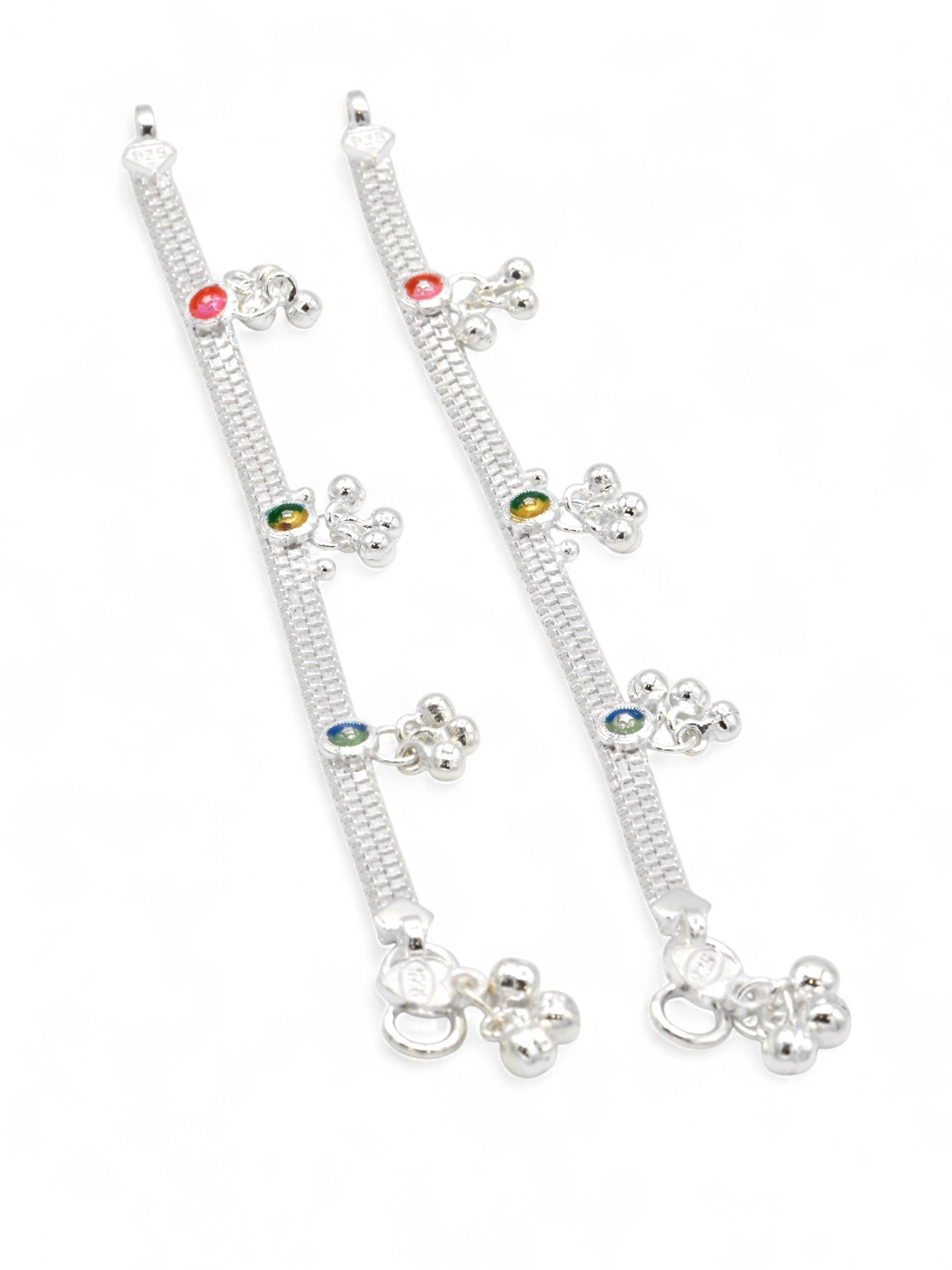 Silver Baby Anklet - Roop Darshan