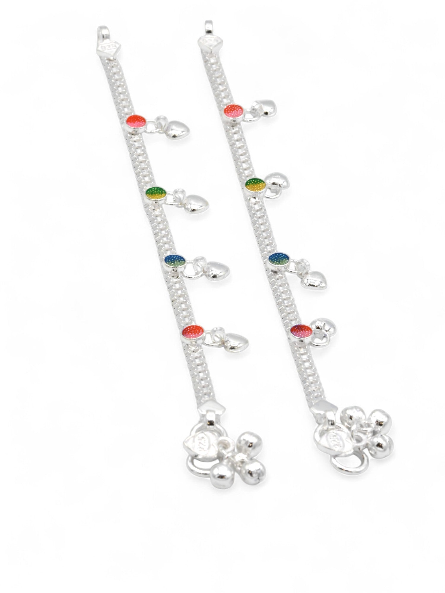 Silver Baby Anklet - Roop Darshan