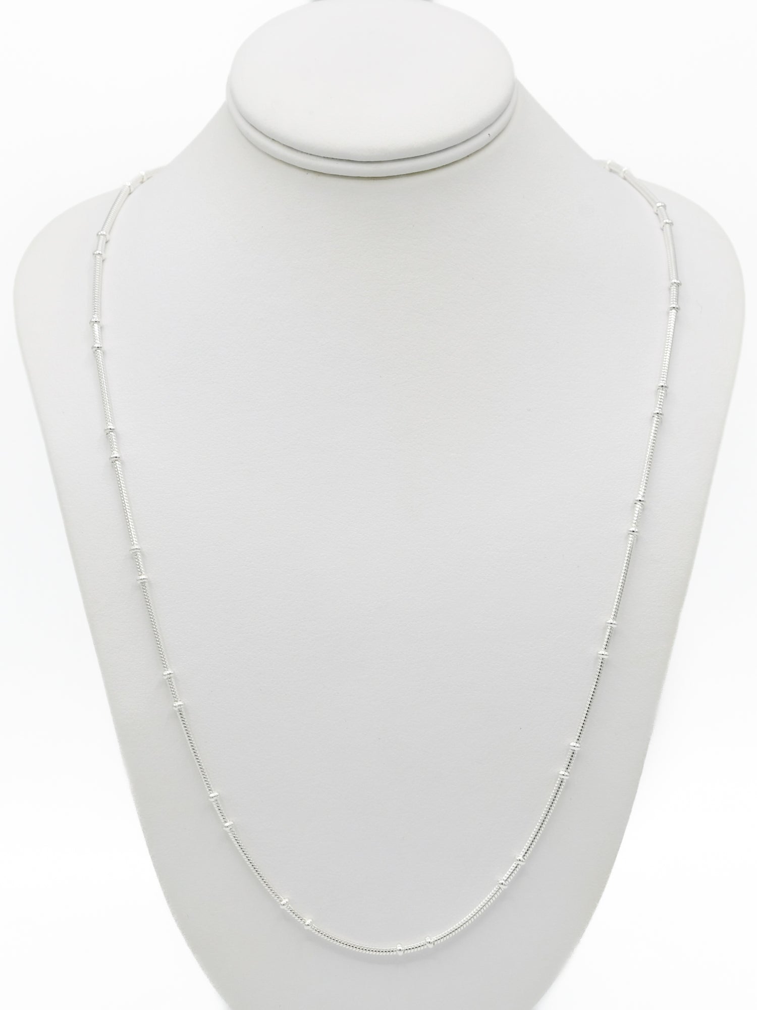 Silver Ball Chain - Roop Darshan