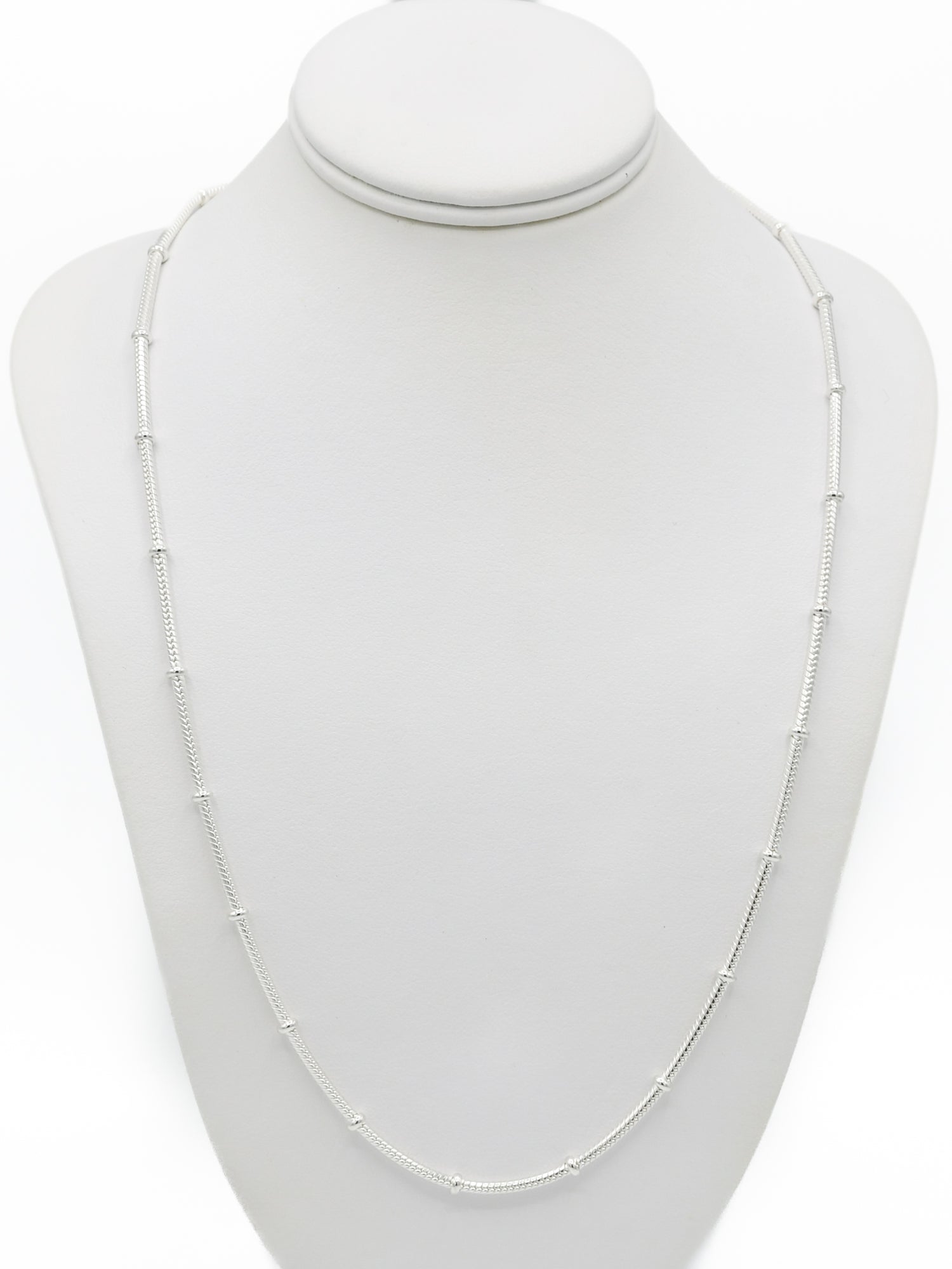 Silver Ball Chain - Roop Darshan