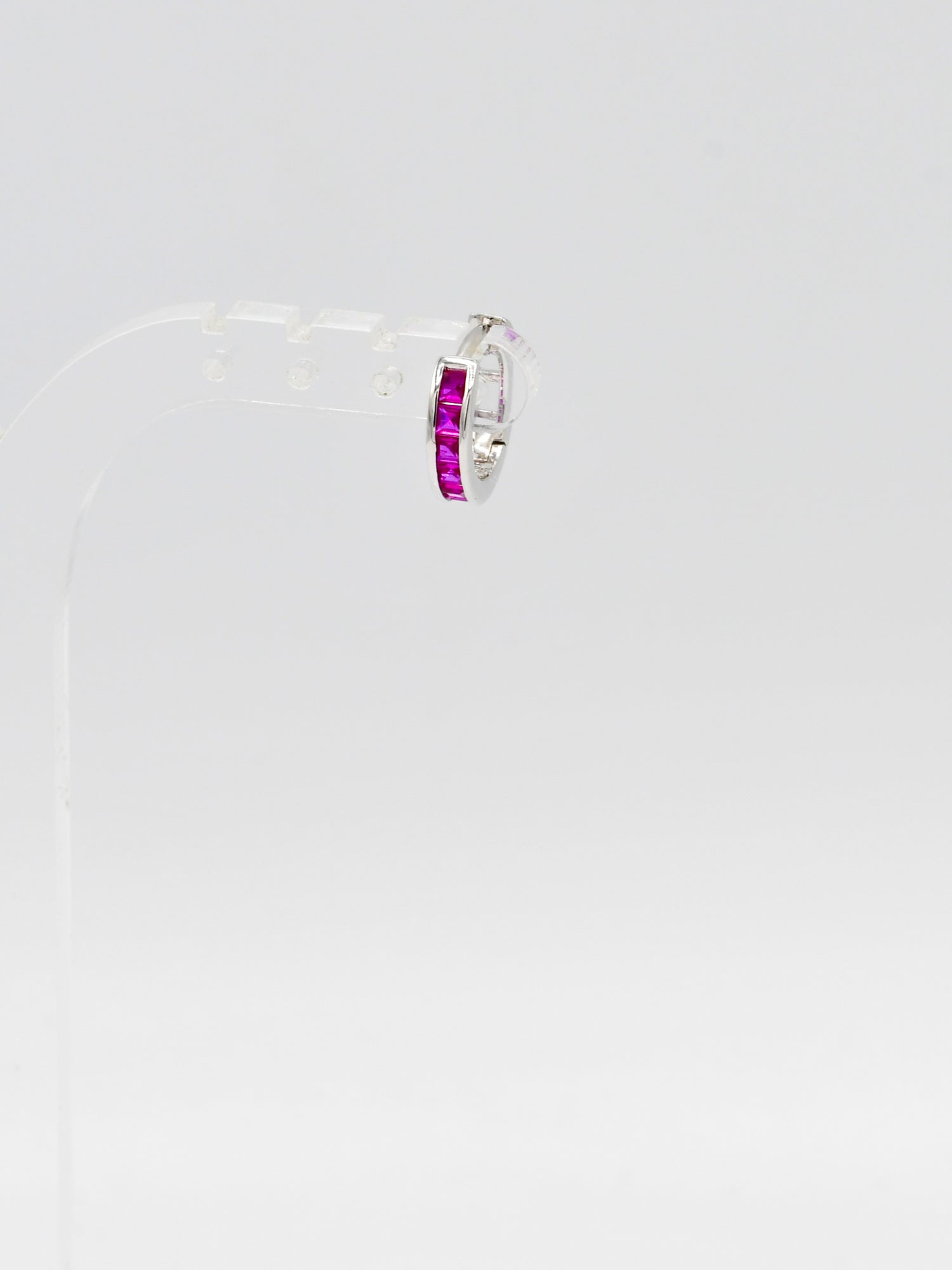 Sterling Silver CZ Bali