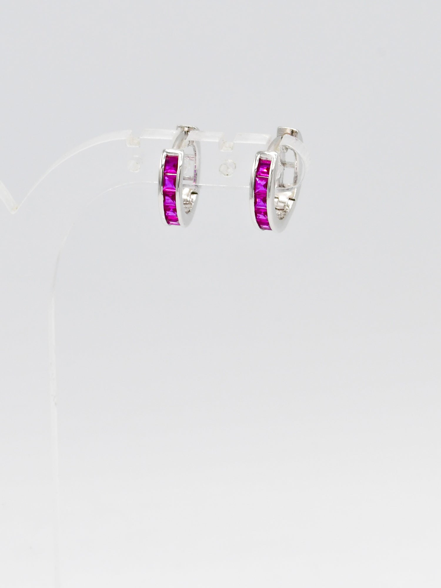 Sterling Silver CZ Bali