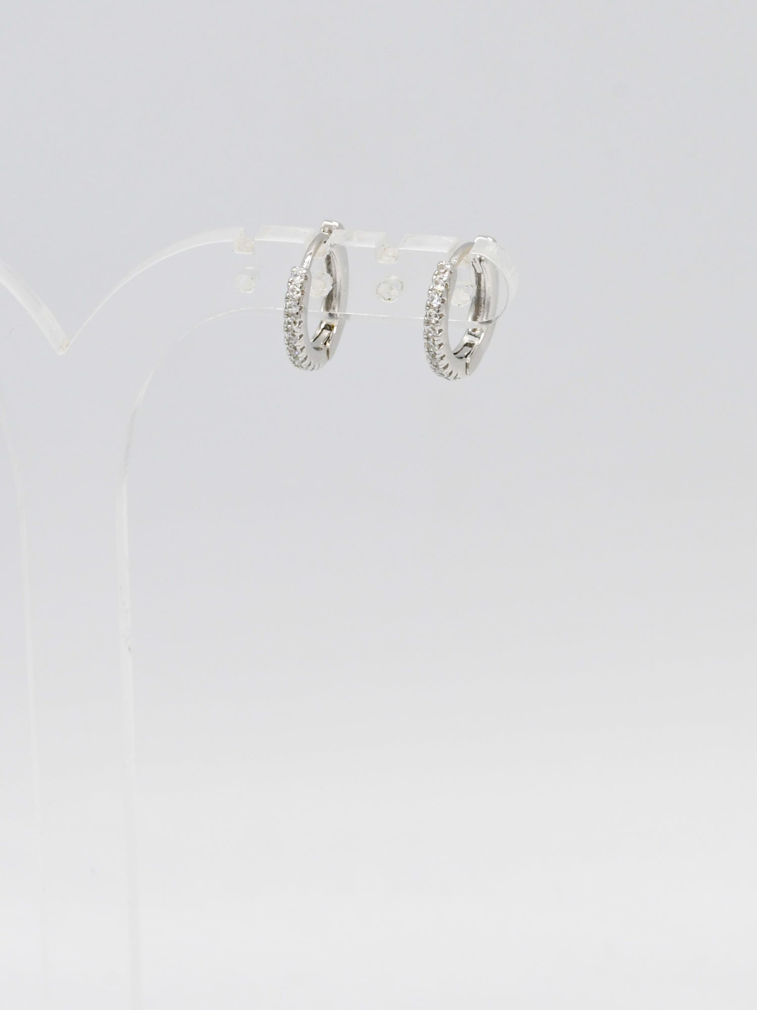 Sterling Silver CZ Bali