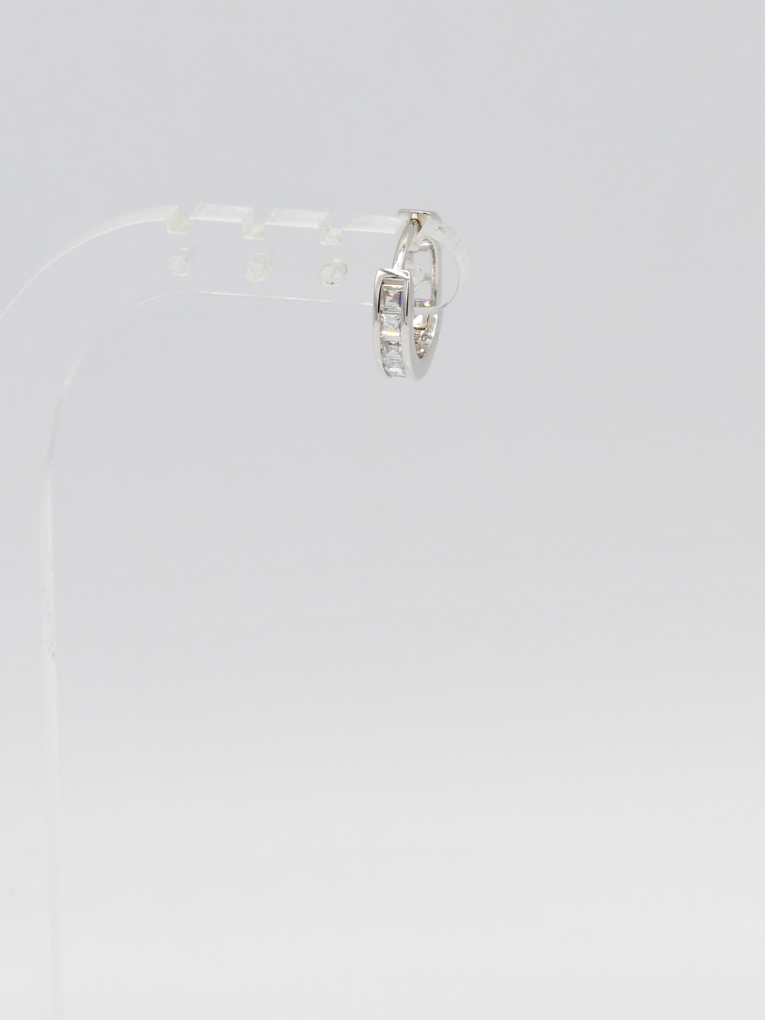 Sterling Silver CZ Bali