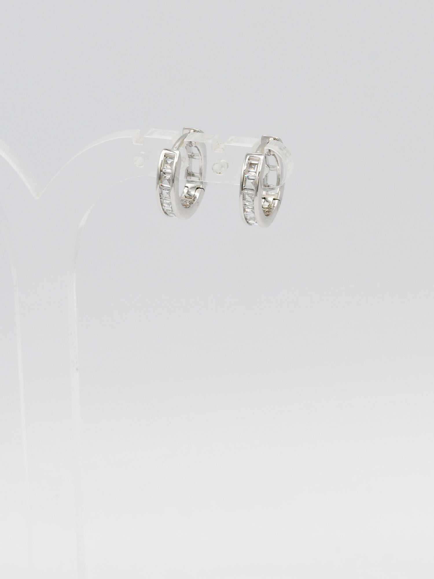 Sterling Silver CZ Bali