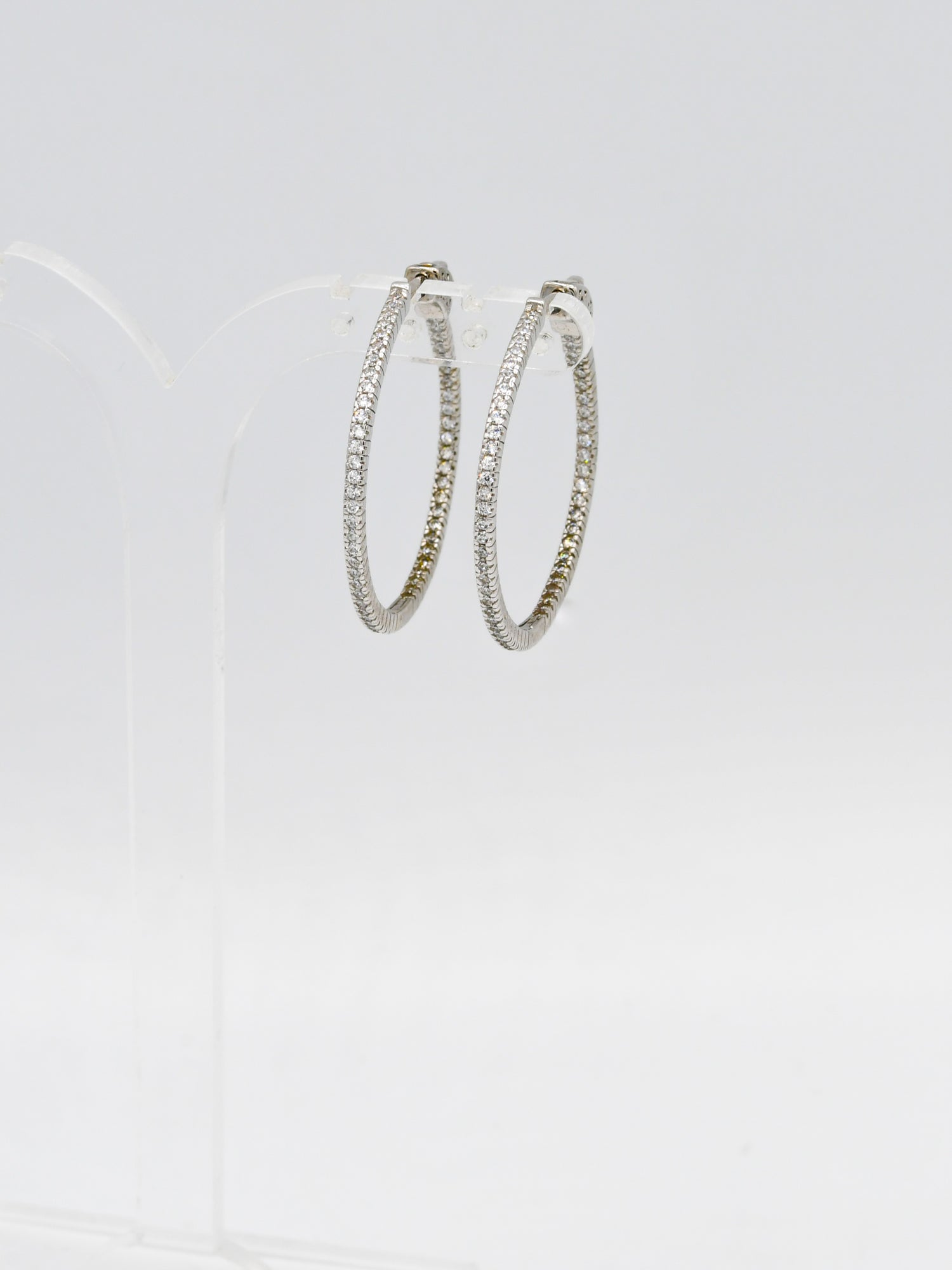 Sterling Silver CZ Bali