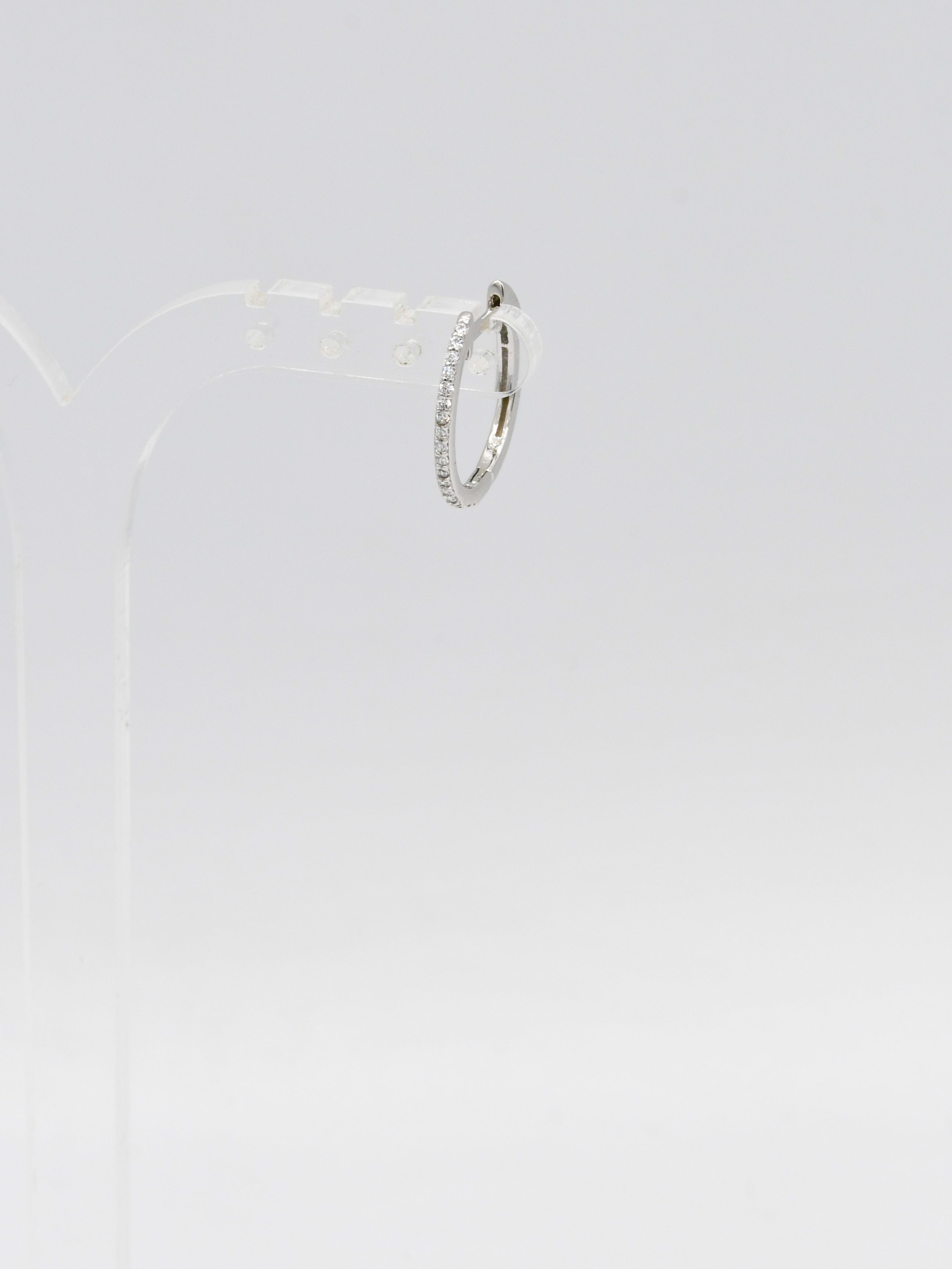 Sterling Silver CZ Bali - Roop Darshan