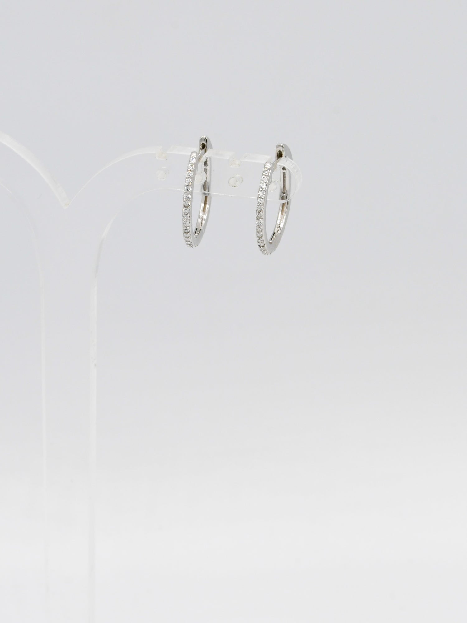 Sterling Silver CZ Bali