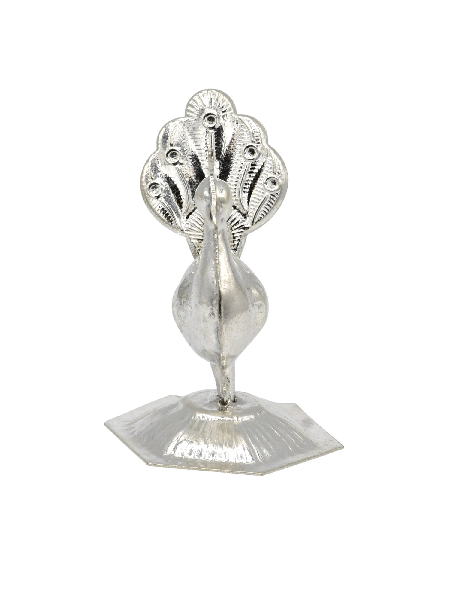 Silver Peacock - Roop Darshan