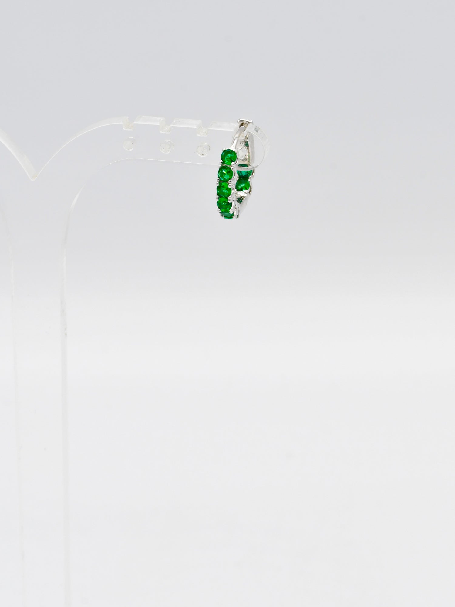 Silver Green CZ Bali