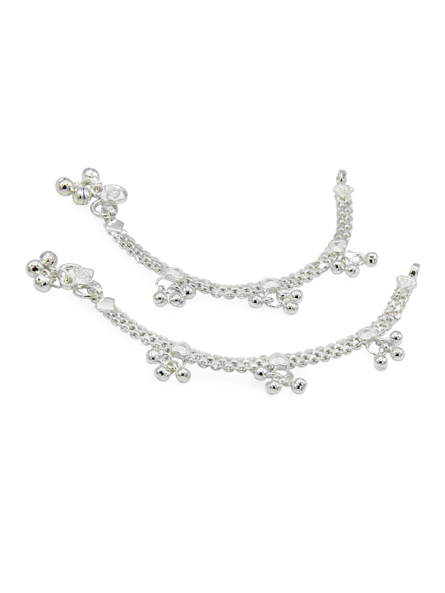 Silver Baby Anklets