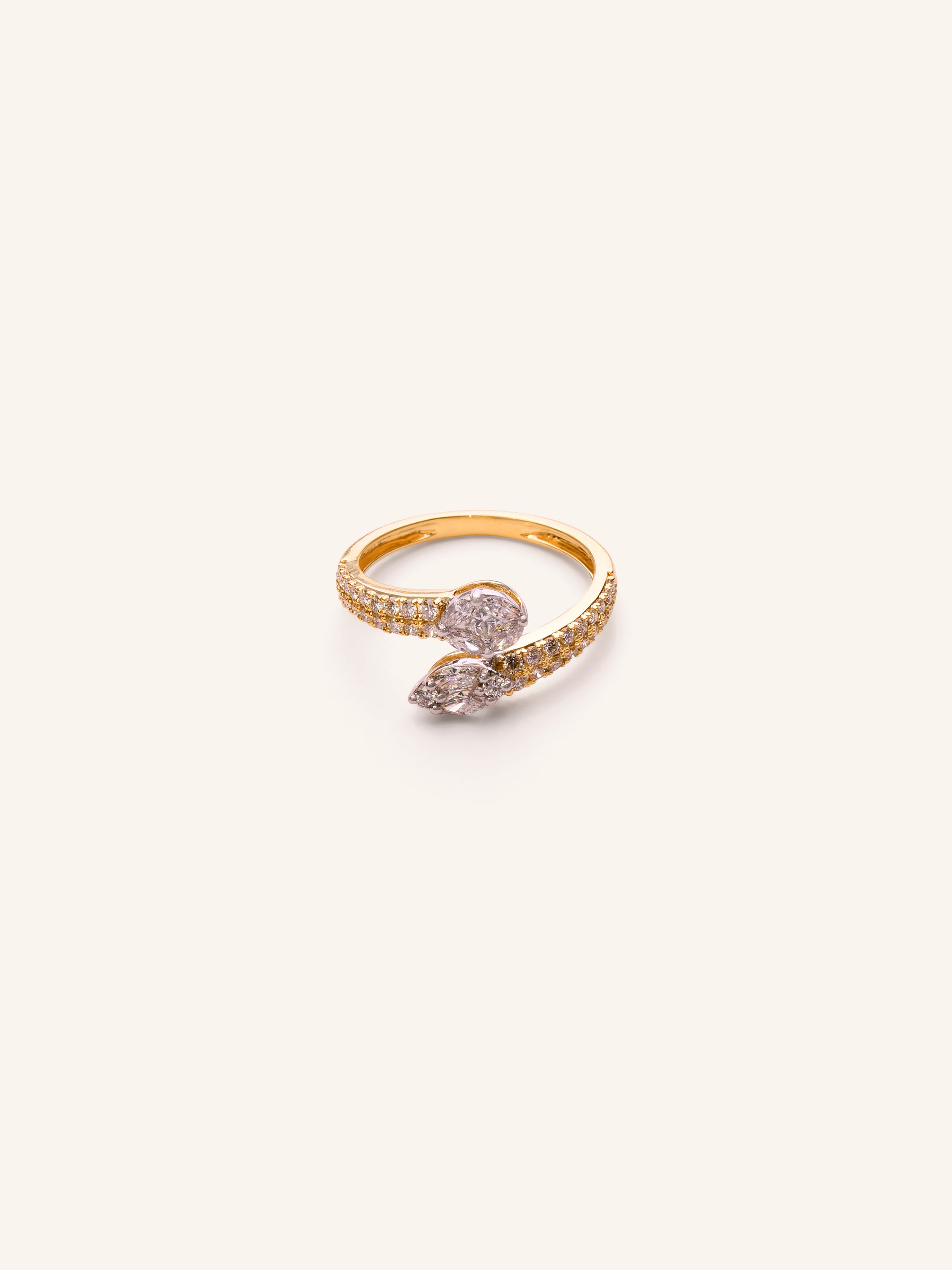 18ct Gold Diamond Ring - Roop Darshan