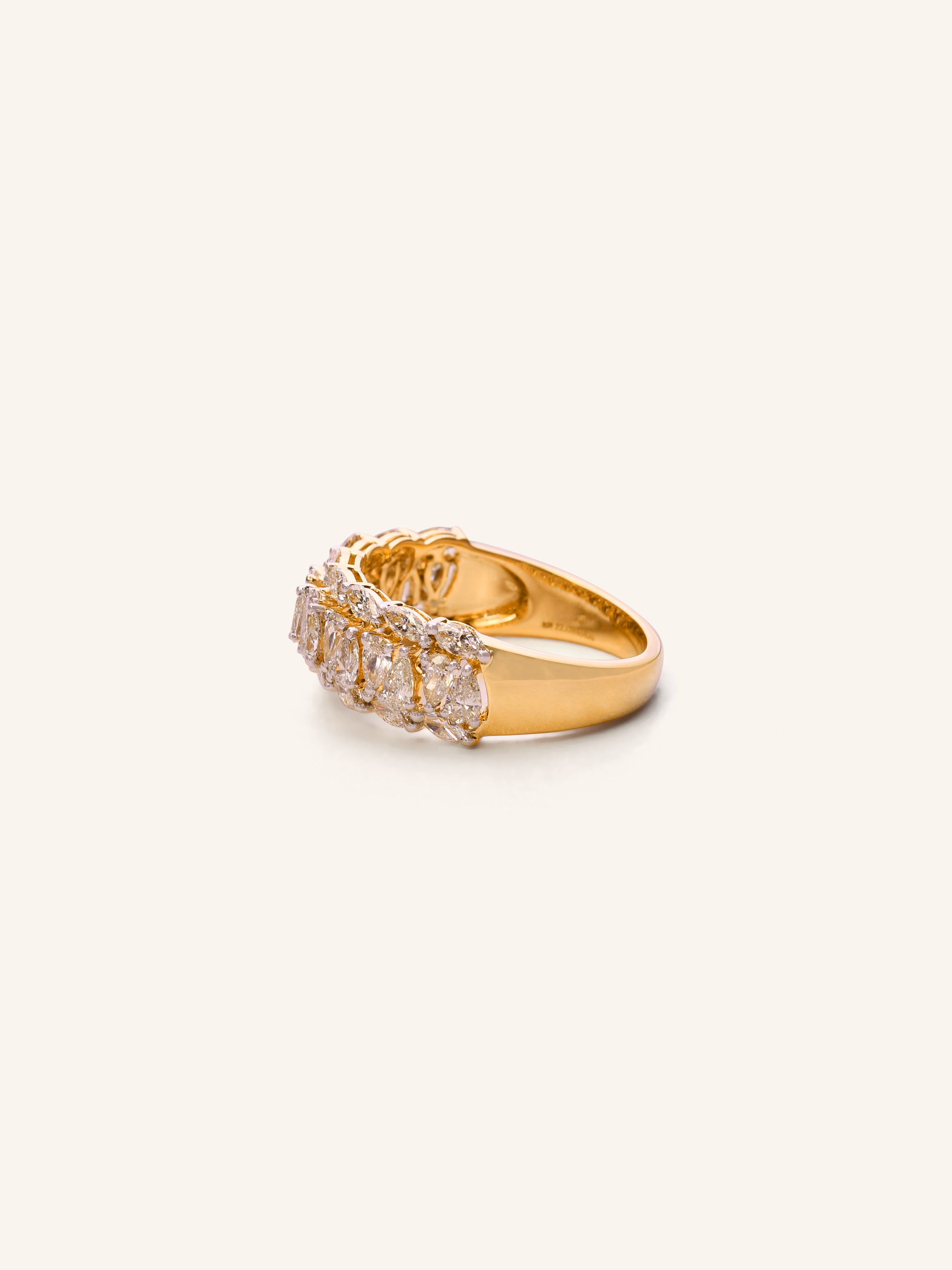 18ct Gold Diamond Ring - Roop Darshan