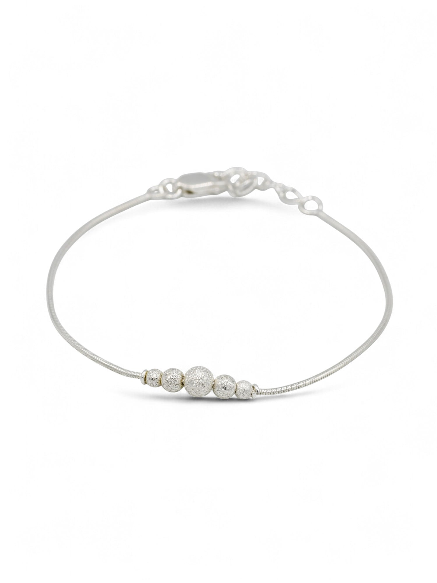 Sterling Silver Ball Bracelet