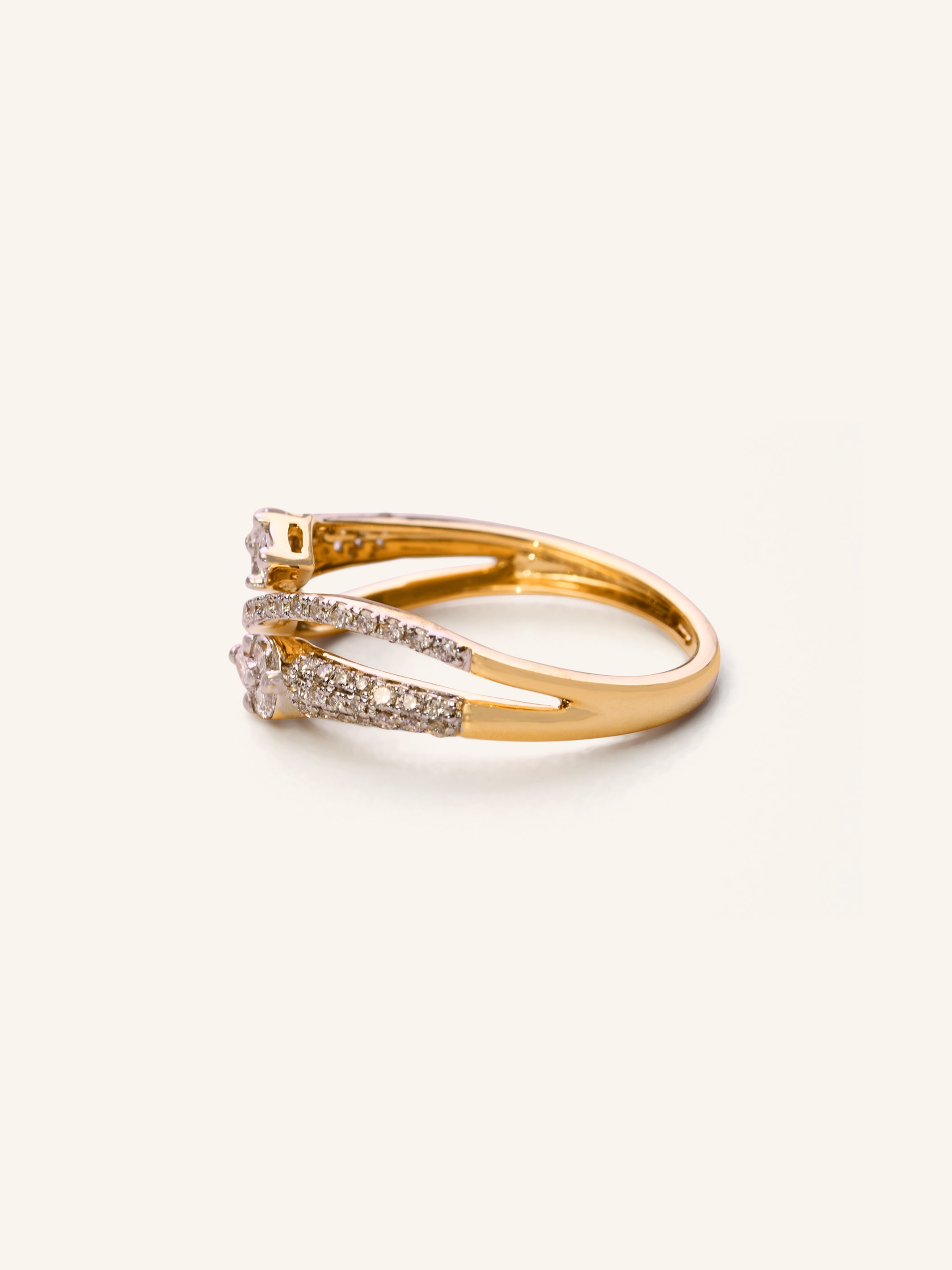 18ct Gold Diamond Ring - Roop Darshan