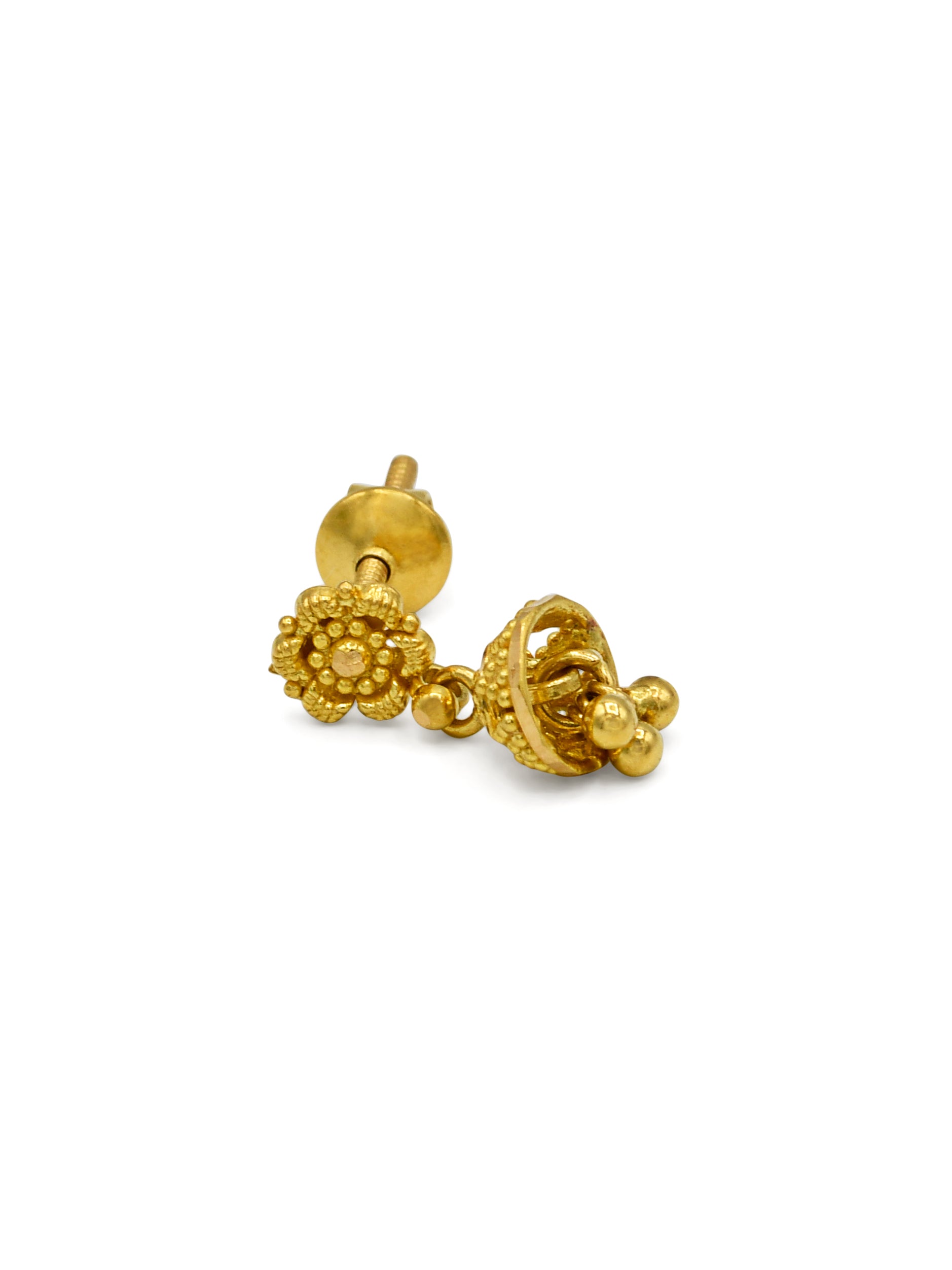 22ct Gold Stud Earrings