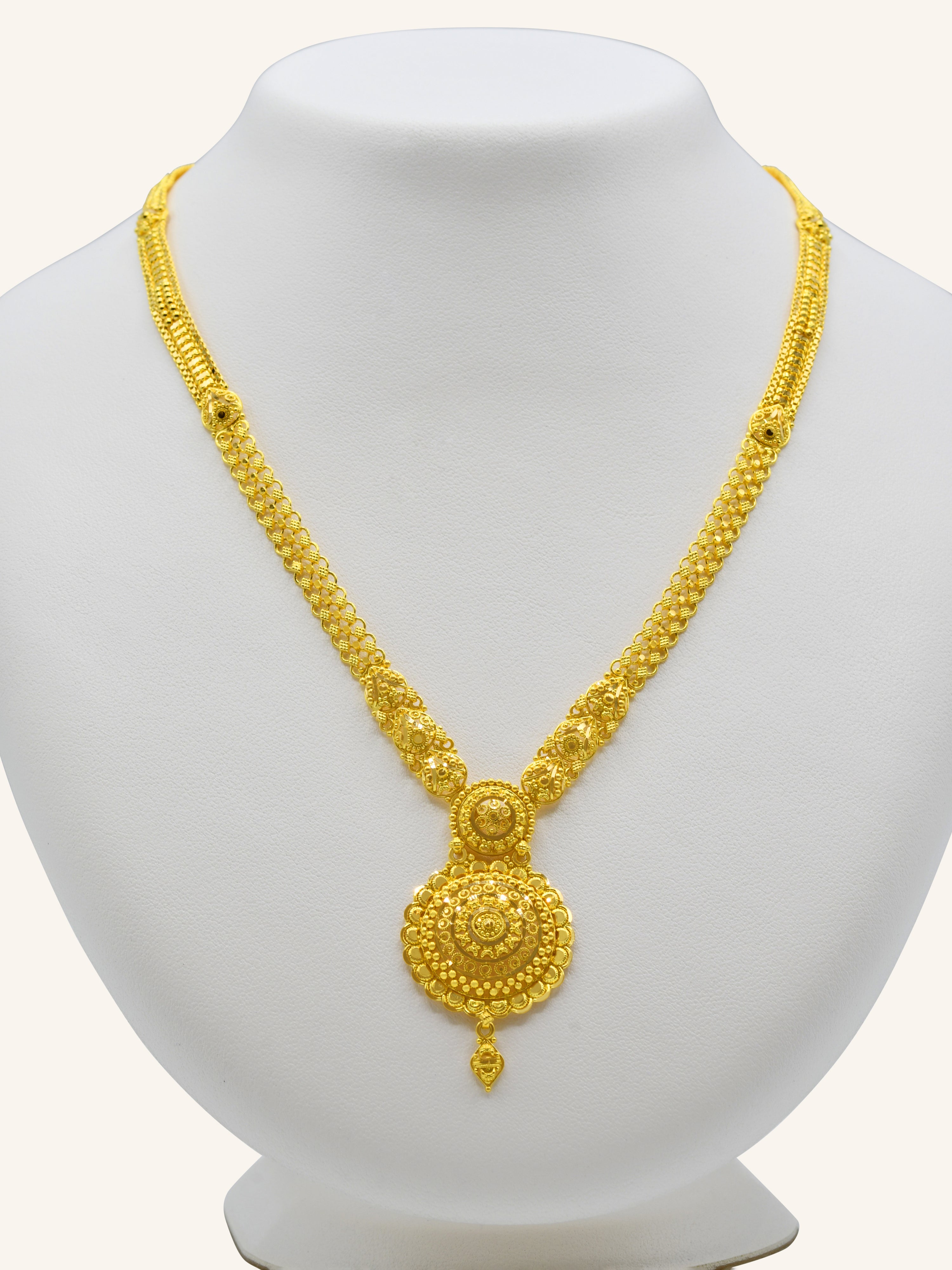 22ct Gold Necklace Only - Roop Darshan