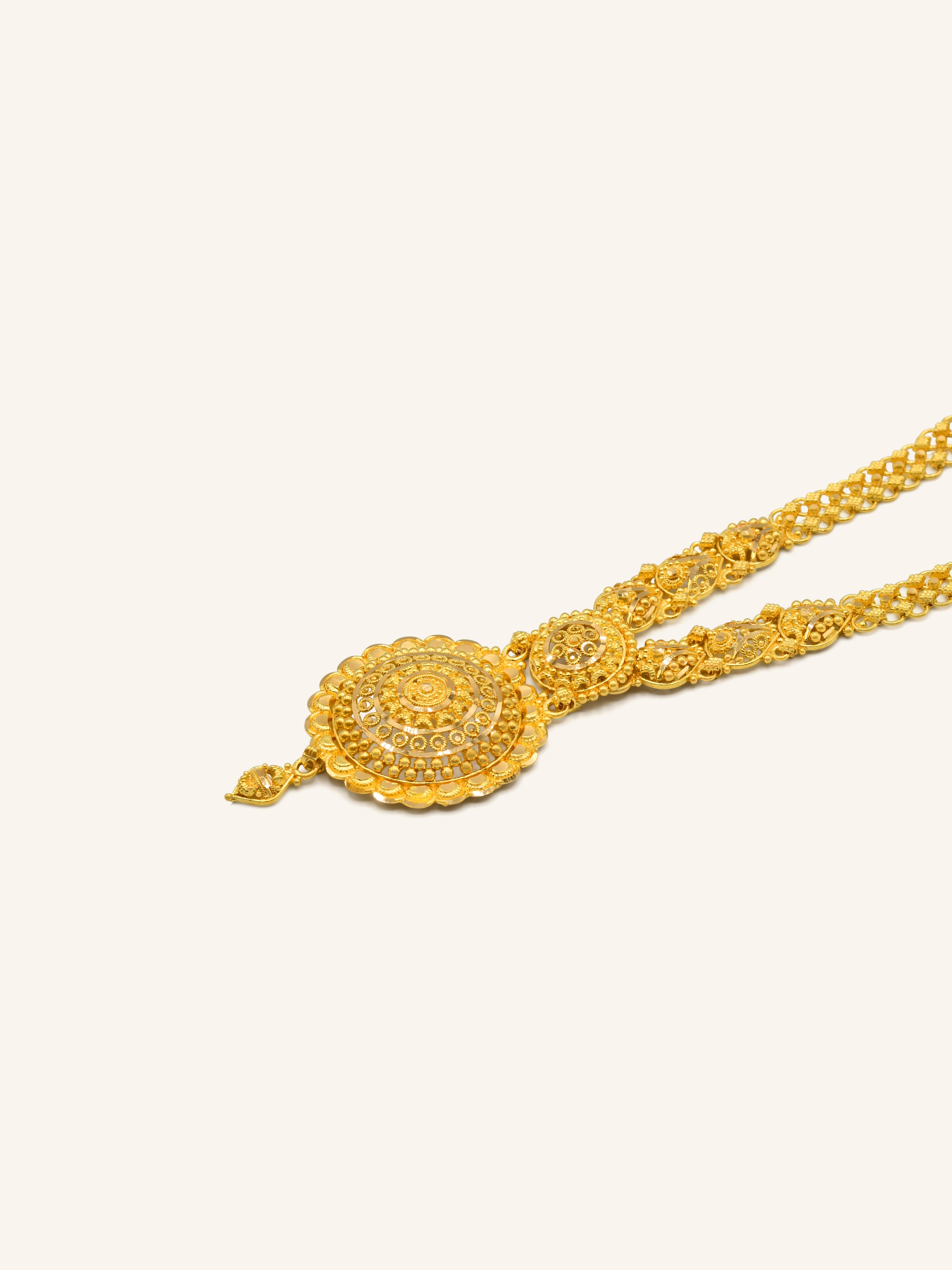 22ct Gold Necklace Only - Roop Darshan