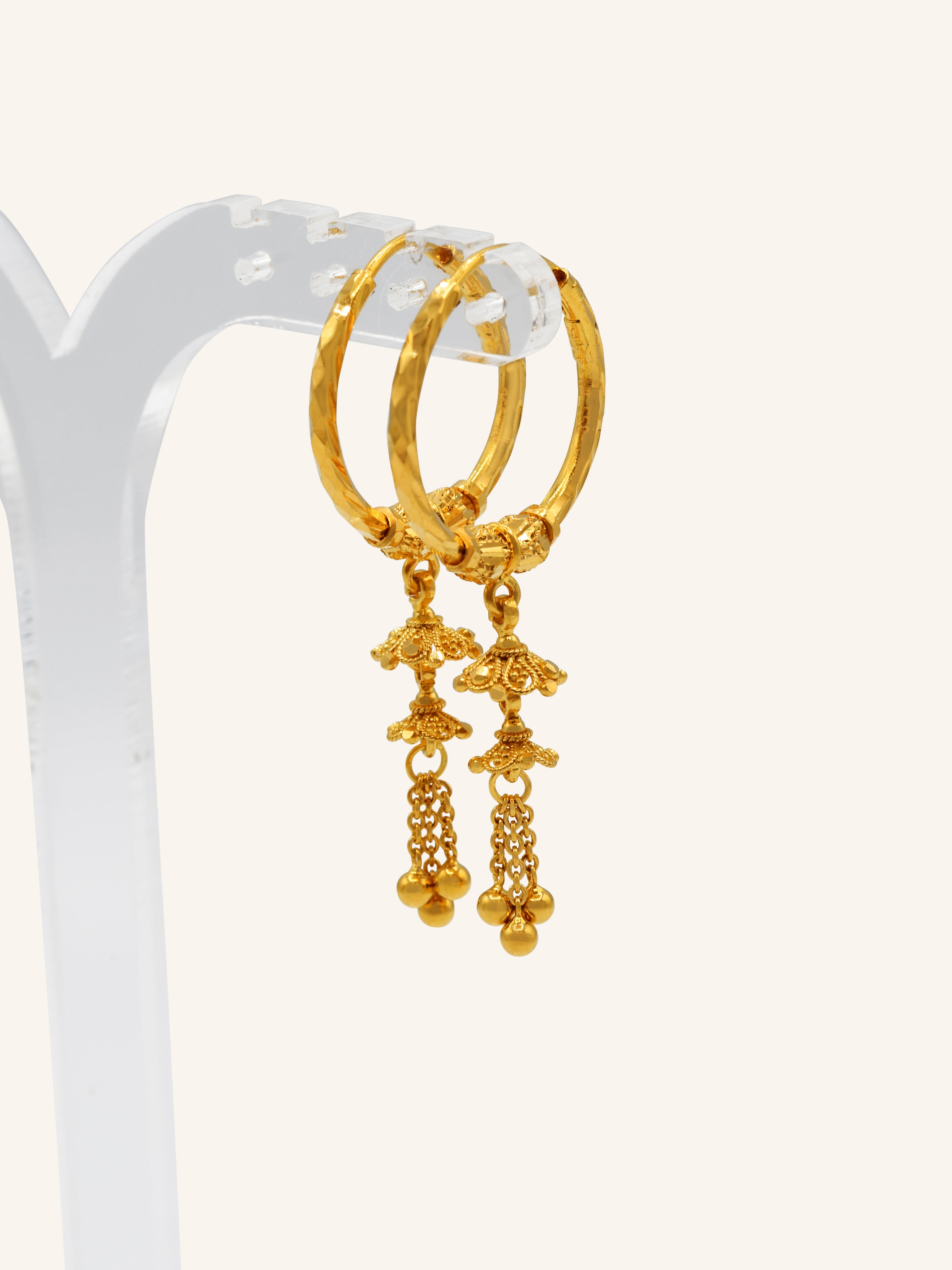 22ct Gold Bali 4.58 GMS - Roop Darshan